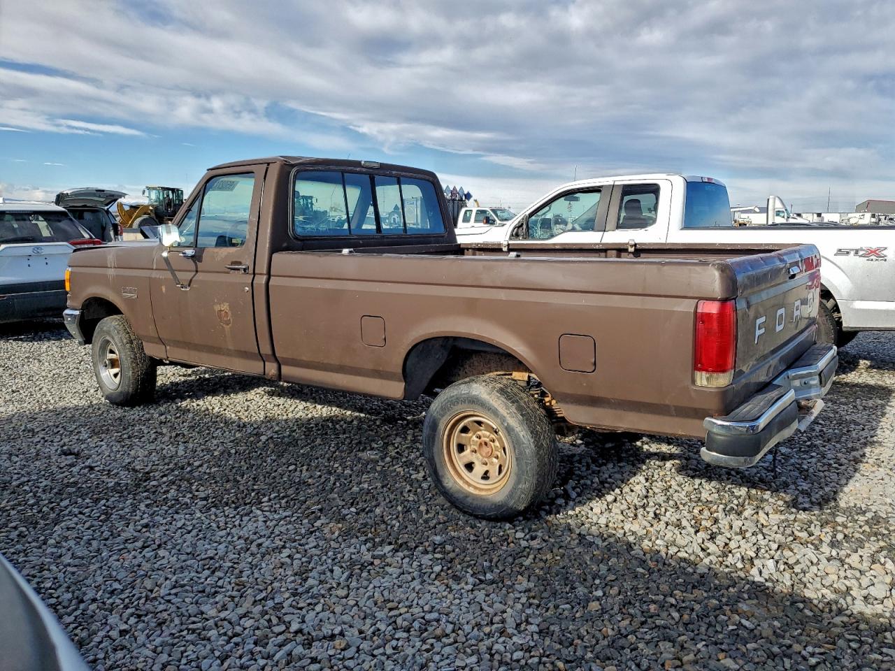 1989 Ford F150 Brown vin: 1FTEF14Y0KLB25799