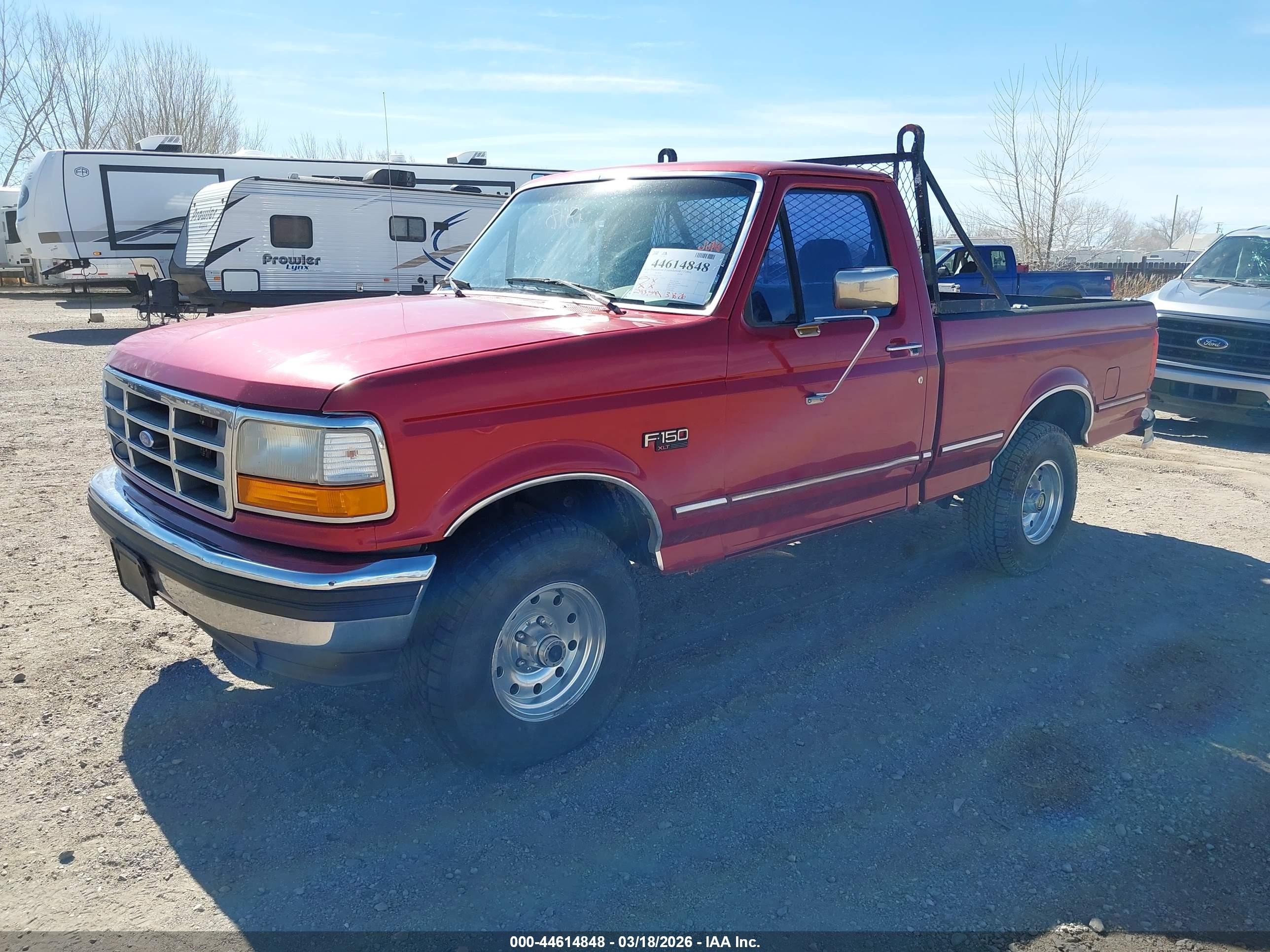 1995 Ford F150   Red vin: 1FTEF14Y0SLA33186