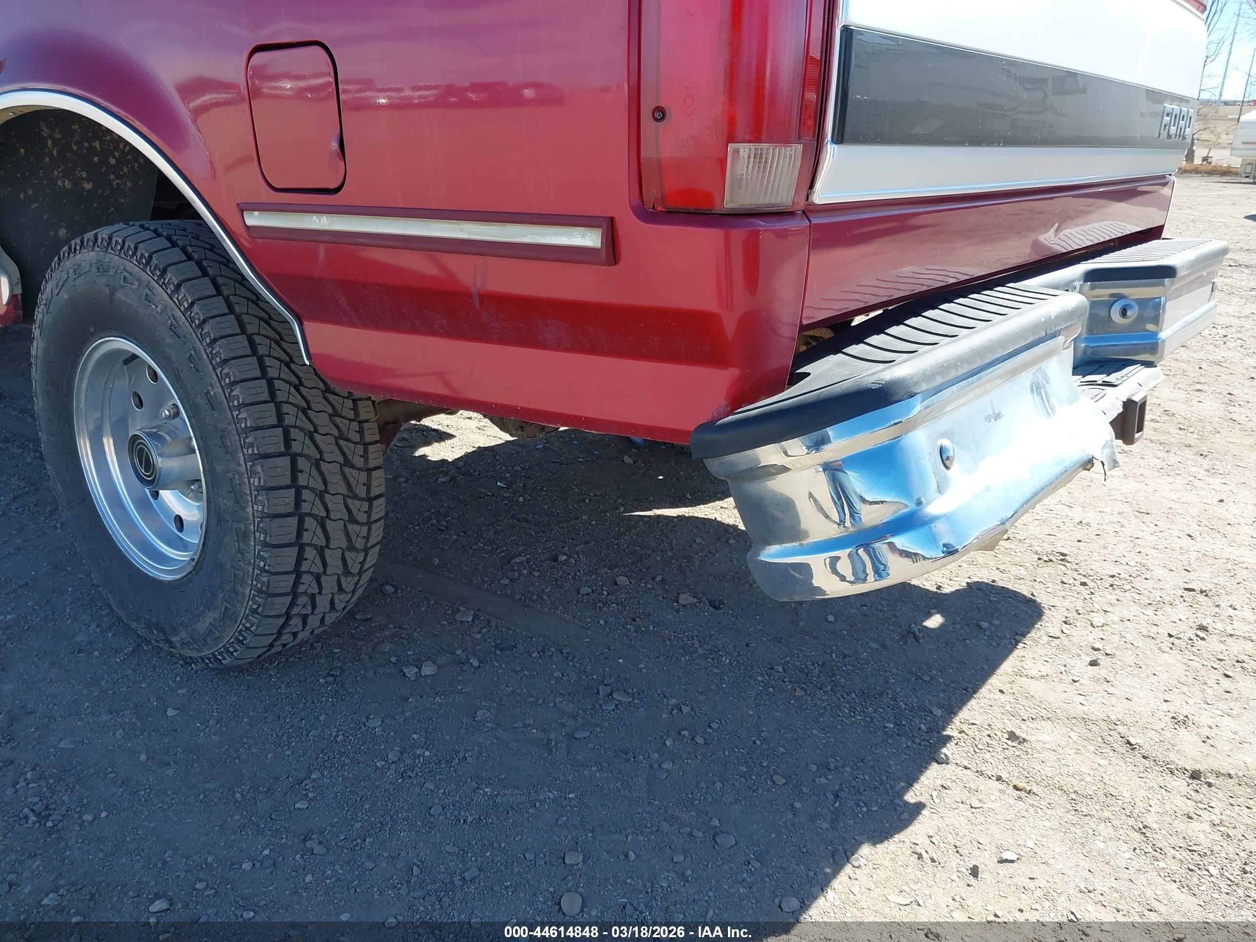 1995 Ford F150   Red vin: 1FTEF14Y0SLA33186