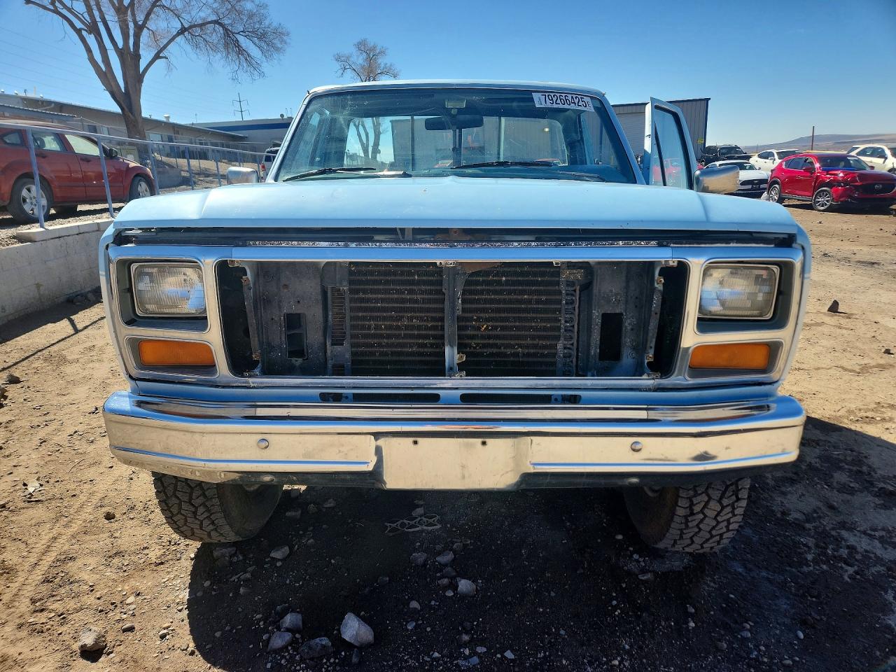 1985 Ford F150 Blue vin: 1FTEF14Y1FPB06435