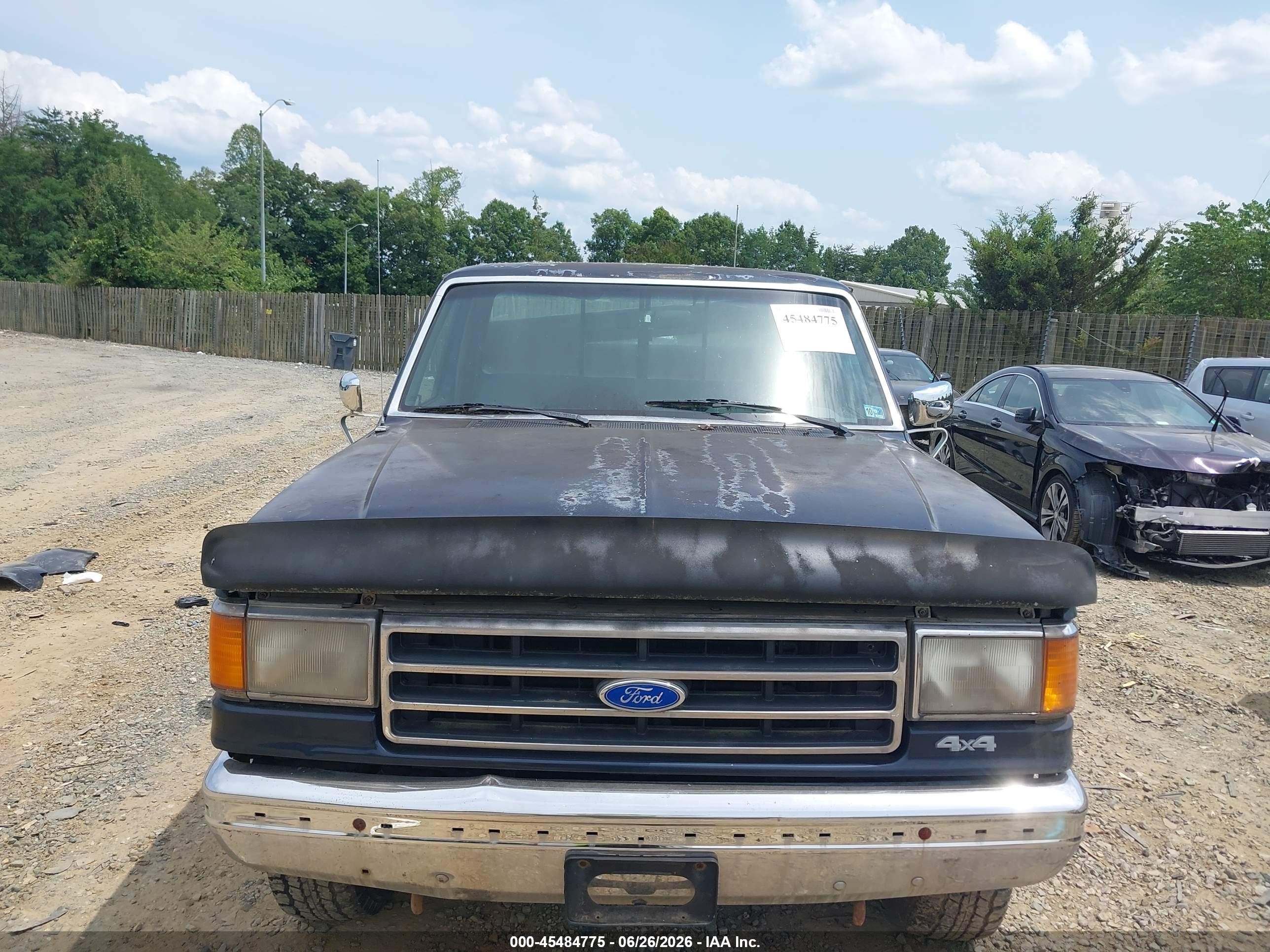 1990 Ford F150   Blue vin: 1FTEF14Y1LNA06116