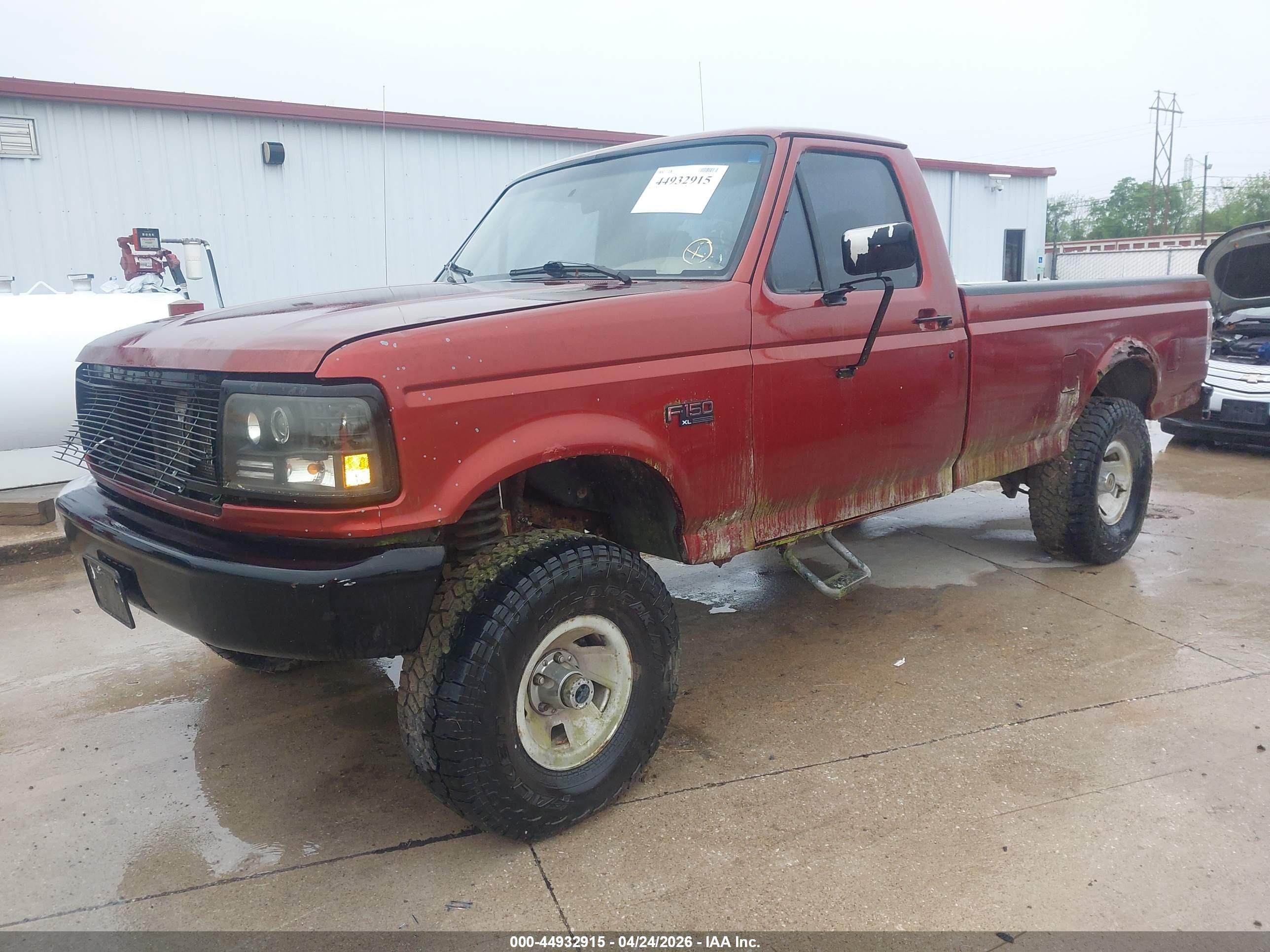 1995 Ford F150   Red vin: 1FTEF14Y1SLB09160