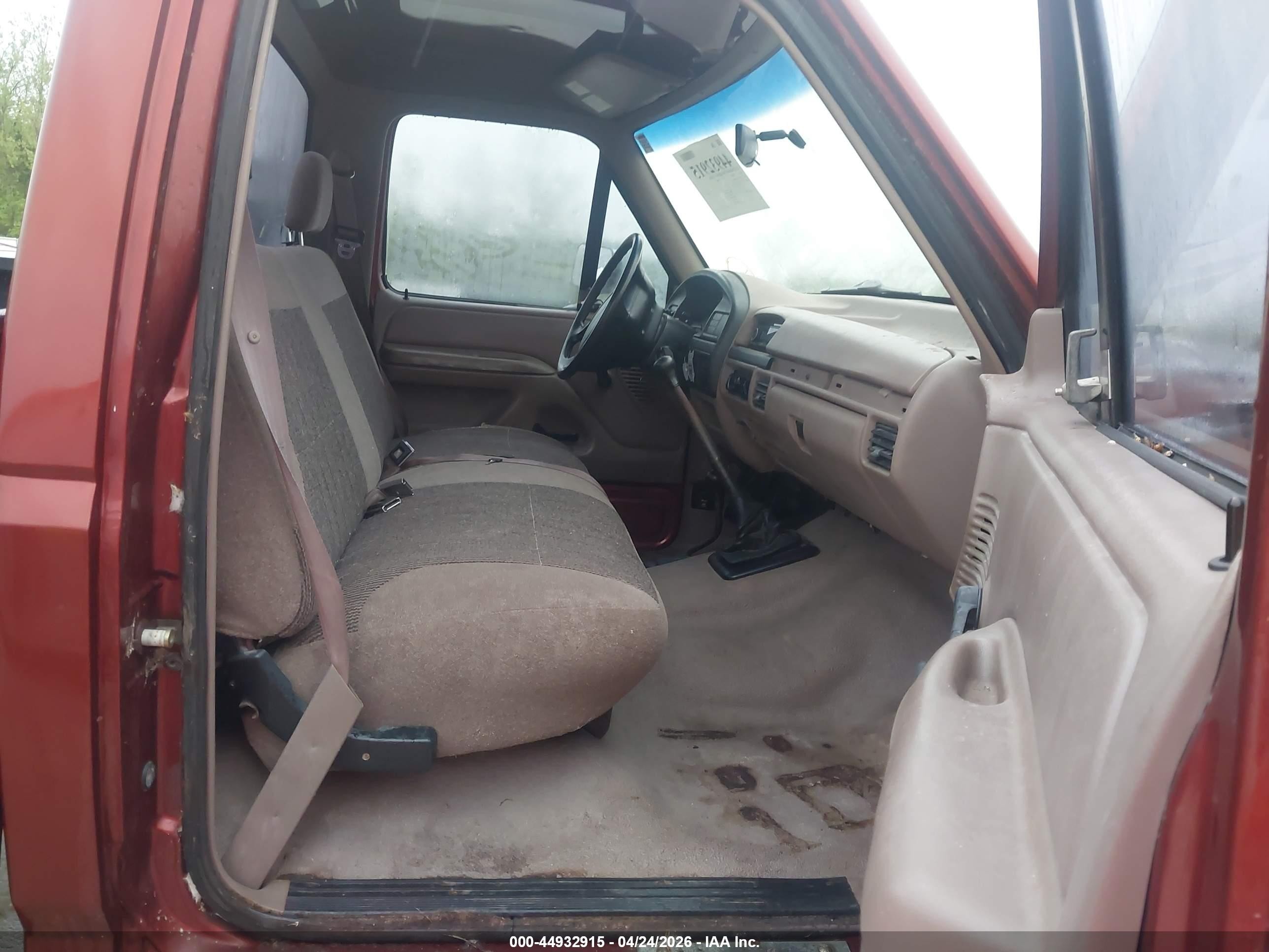 1995 Ford F150   Red vin: 1FTEF14Y1SLB09160