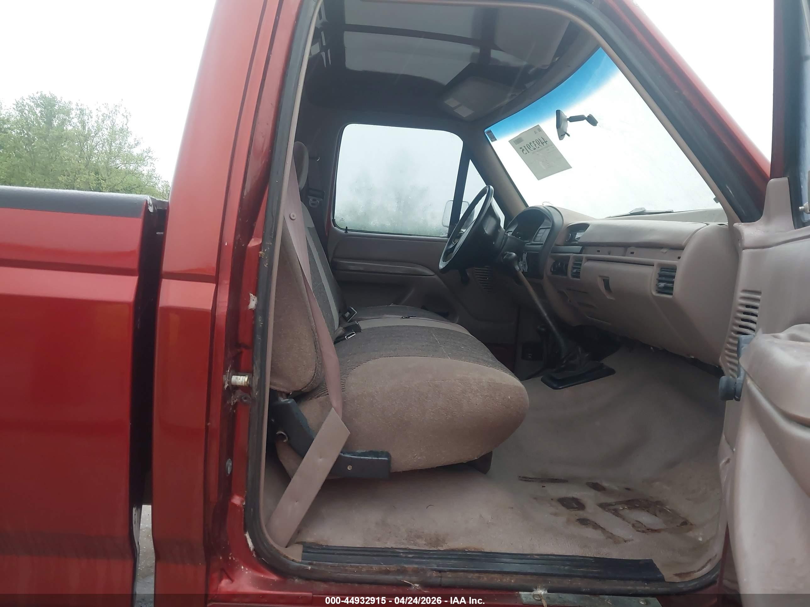 1995 Ford F150   Red vin: 1FTEF14Y1SLB09160