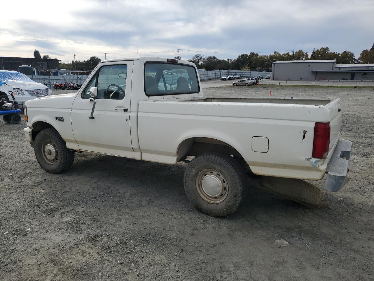 1994 Ford F150 White vin: 1FTEF14Y2RLB66686