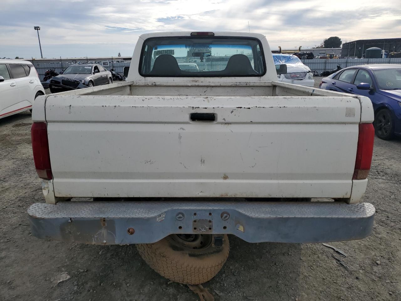 1994 Ford F150 White vin: 1FTEF14Y2RLB66686