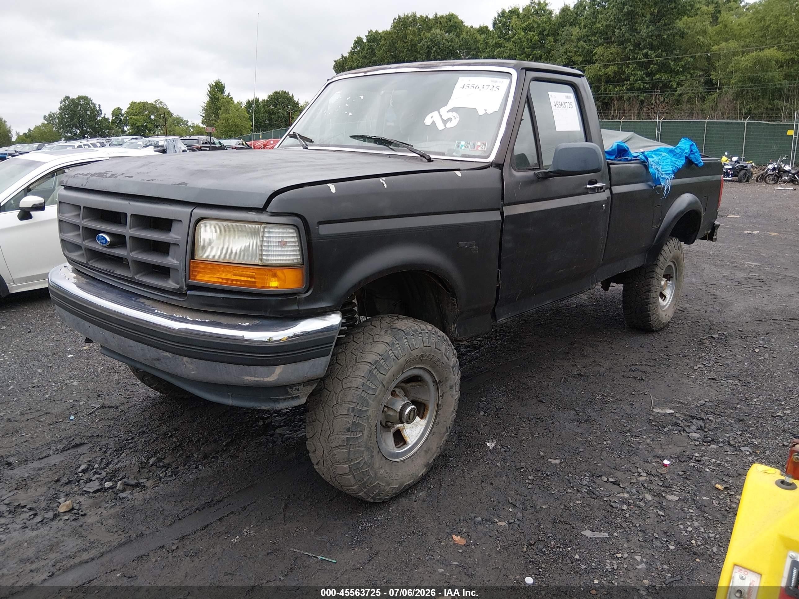 1995 Ford F150   Black vin: 1FTEF14Y3SNA23112