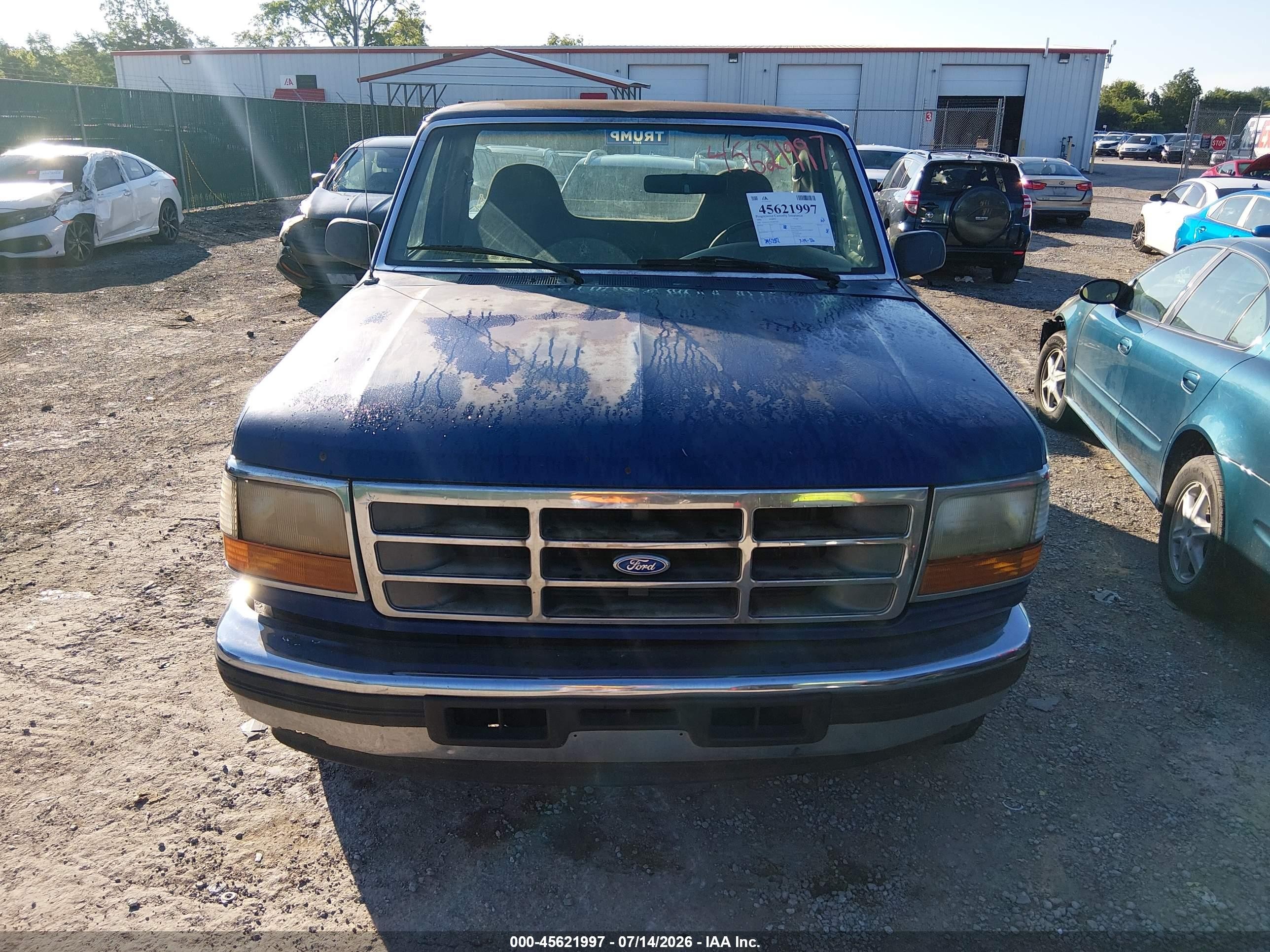 1996 Ford F150   Blue vin: 1FTEF14Y4TLB51503