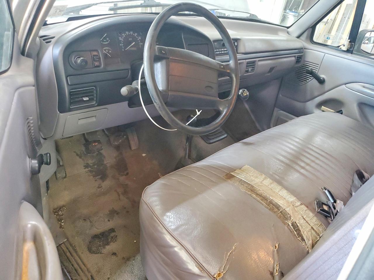 1996 Ford F150 Silver vin: 1FTEF14Y6TLB94997