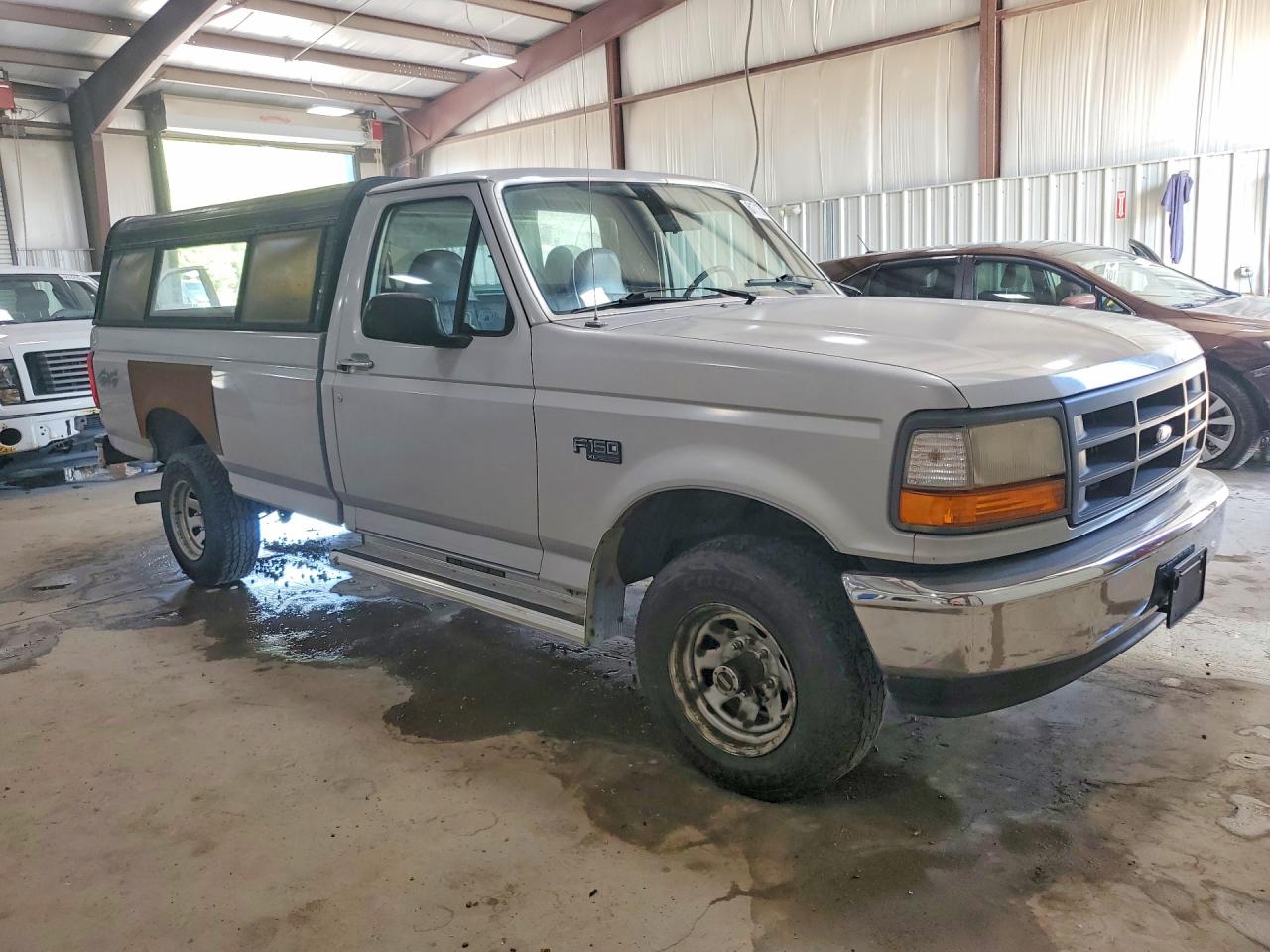 1996 Ford F150 Silver vin: 1FTEF14Y6TLB94997