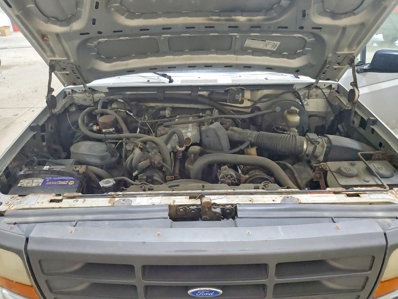 1996 Ford F150 Silver vin: 1FTEF14Y6TLB94997