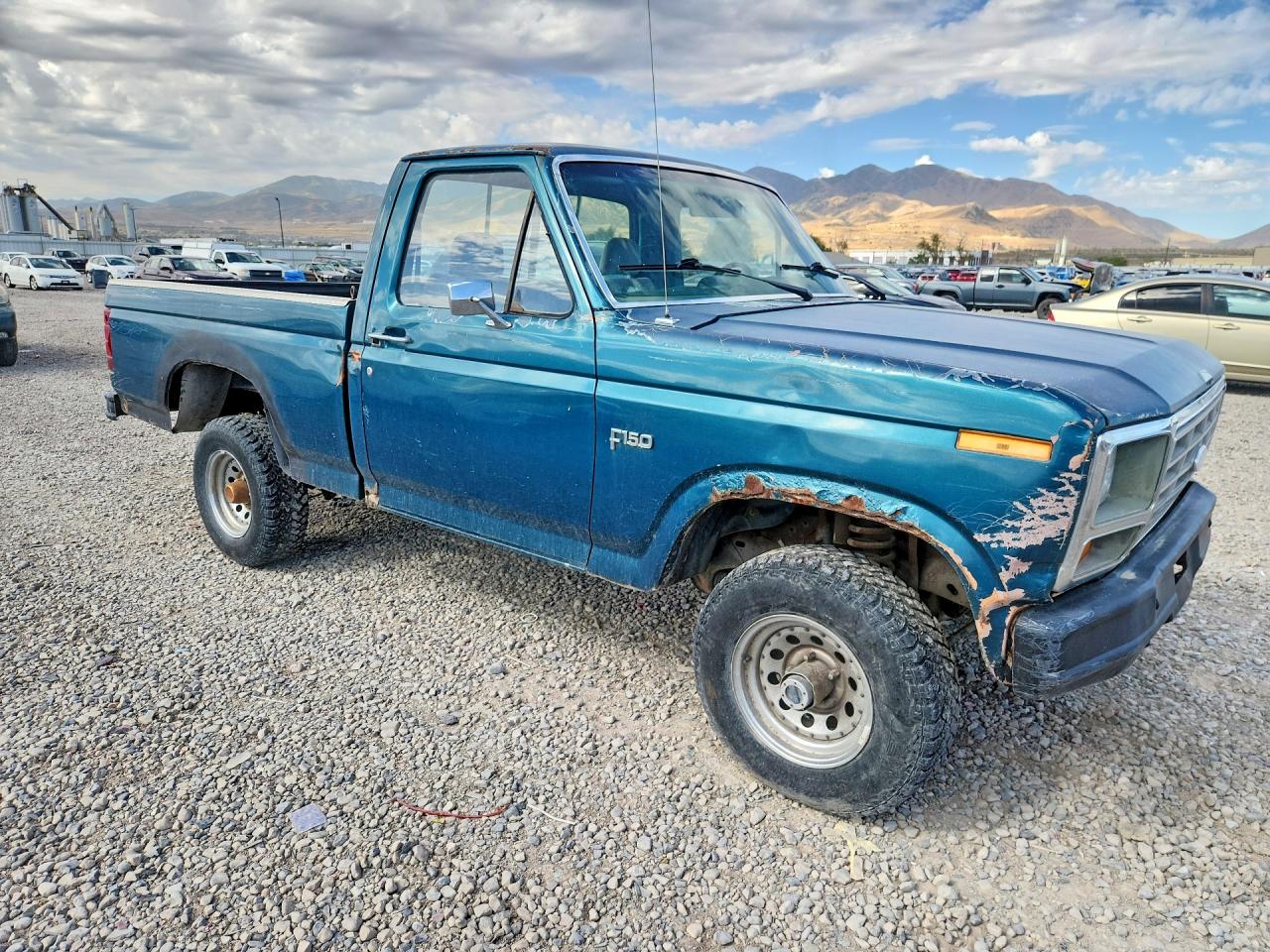 1983 Ford F150 Green vin: 1FTEF14Y7DPA14551