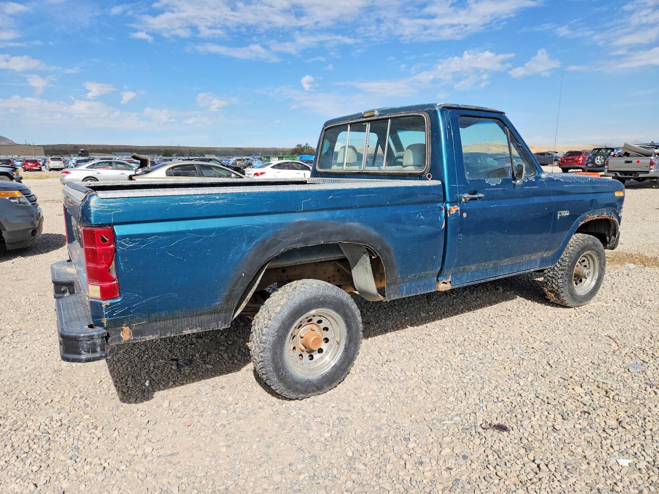 1983 Ford F150 Green vin: 1FTEF14Y7DPA14551