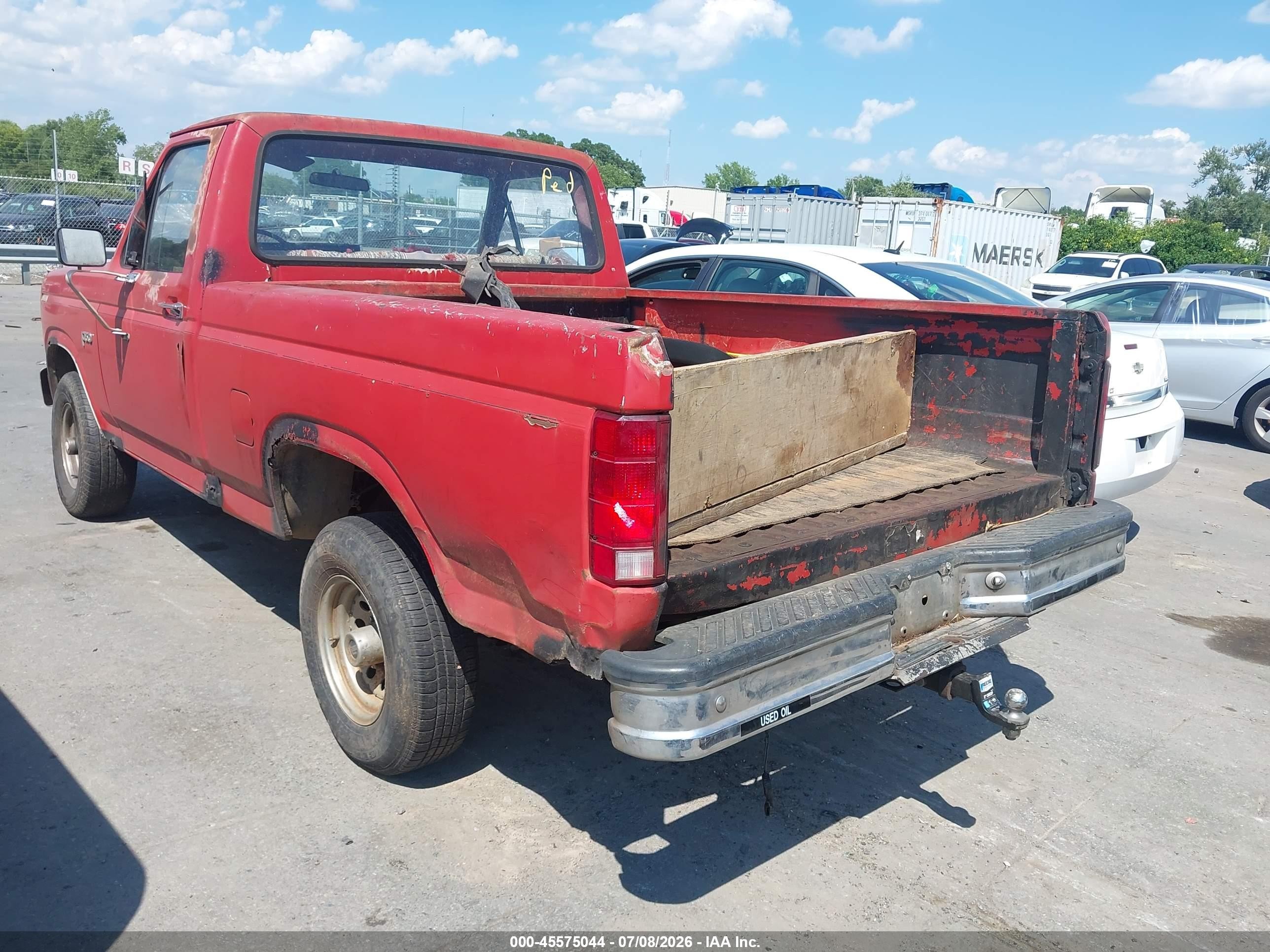 1984 Ford F150   Red vin: 1FTEF14Y7ENA66422
