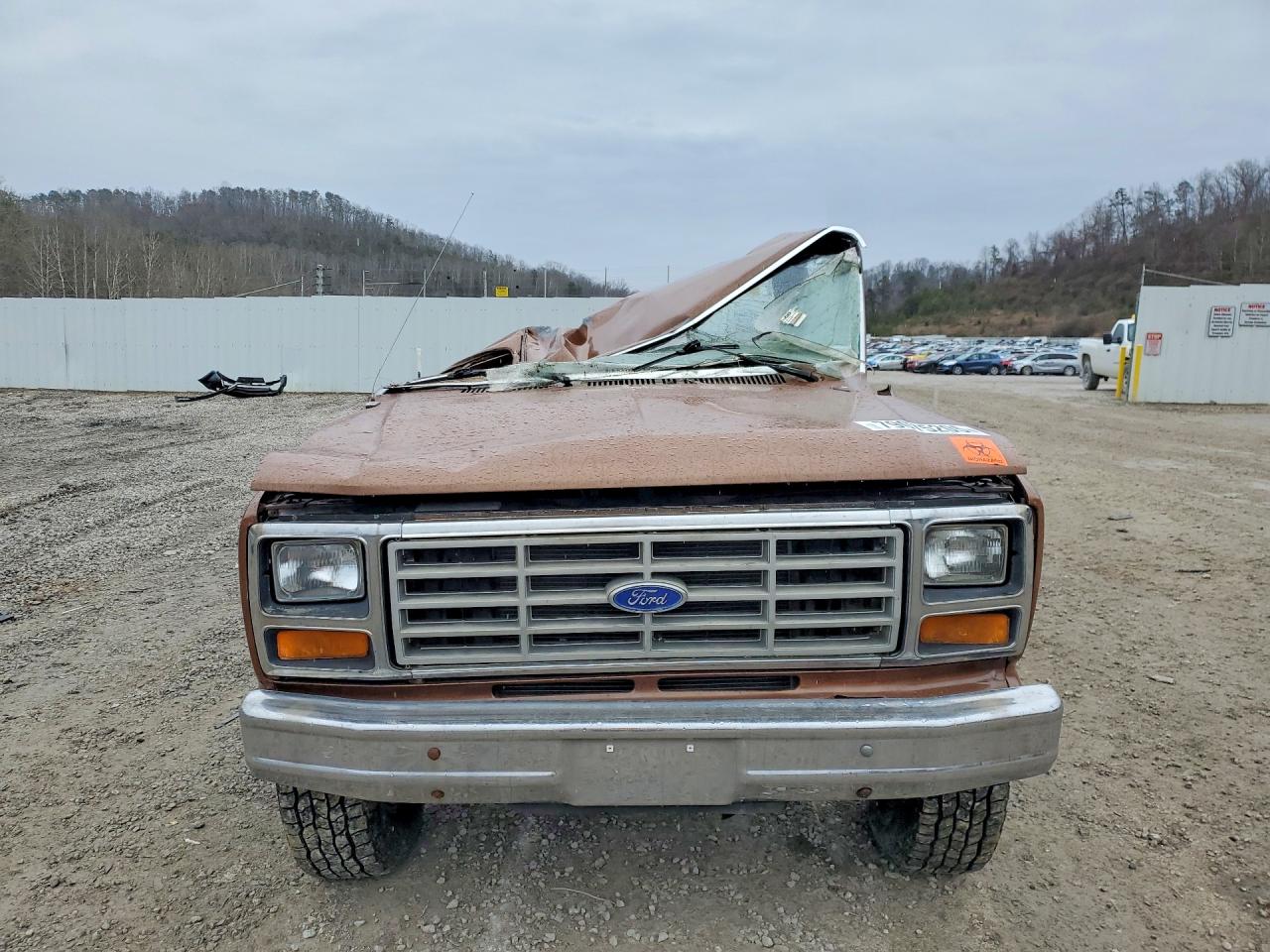 1985 Ford F150 Regular Cab Brown vin: 1FTEF14Y8FNA87362