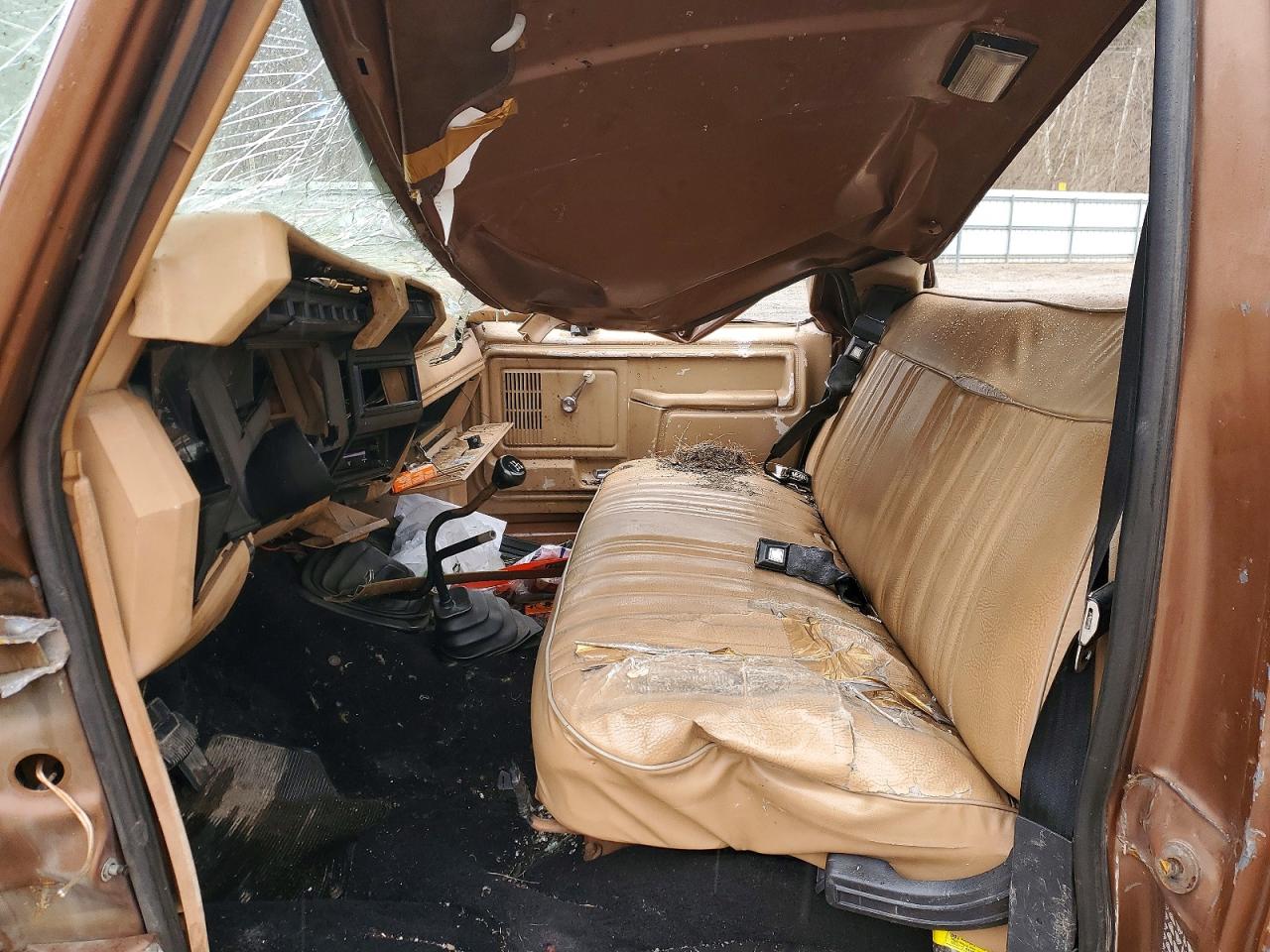 1985 Ford F150 Regular Cab Brown vin: 1FTEF14Y8FNA87362