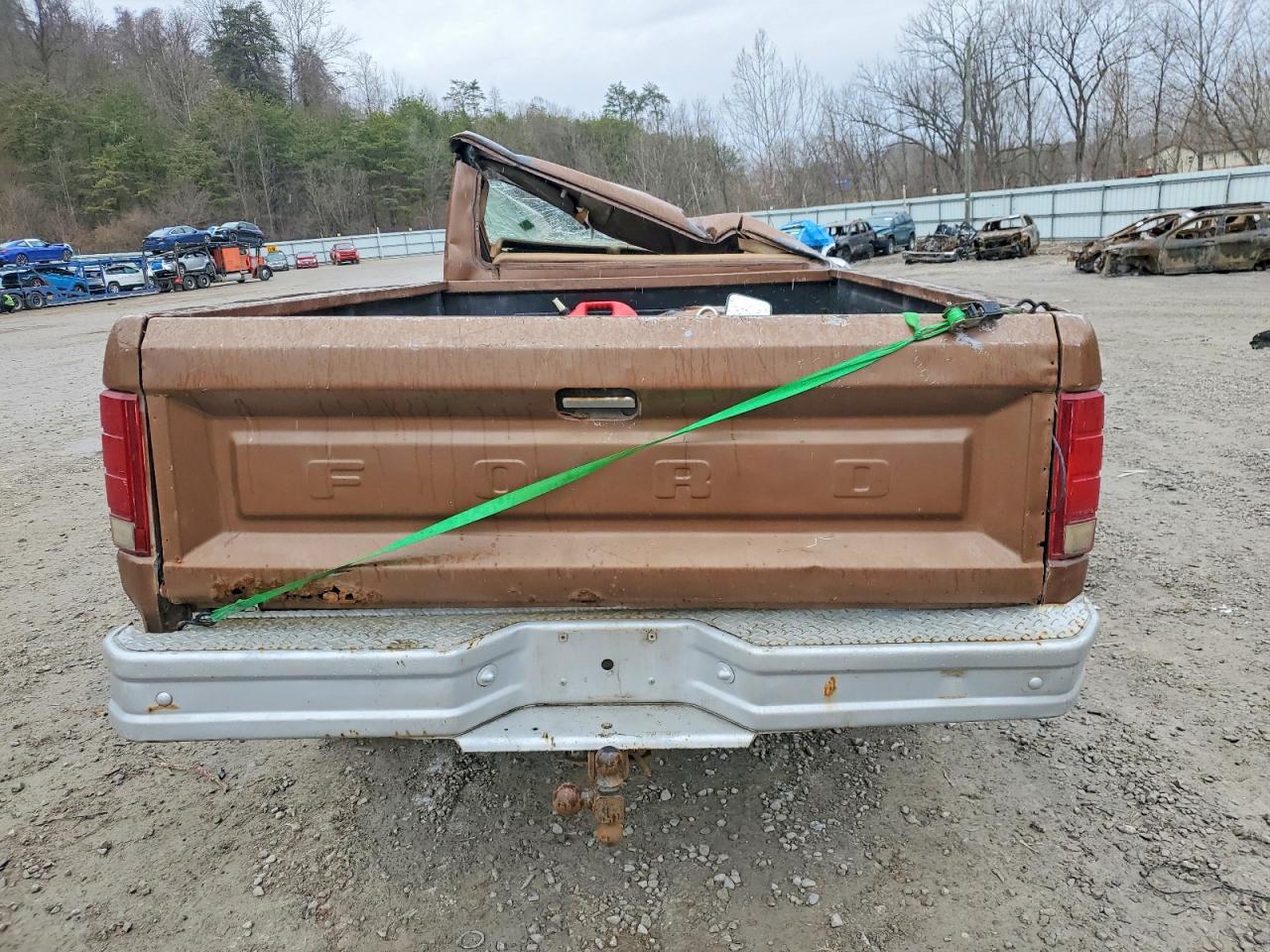 1985 Ford F150 Regular Cab Brown vin: 1FTEF14Y8FNA87362