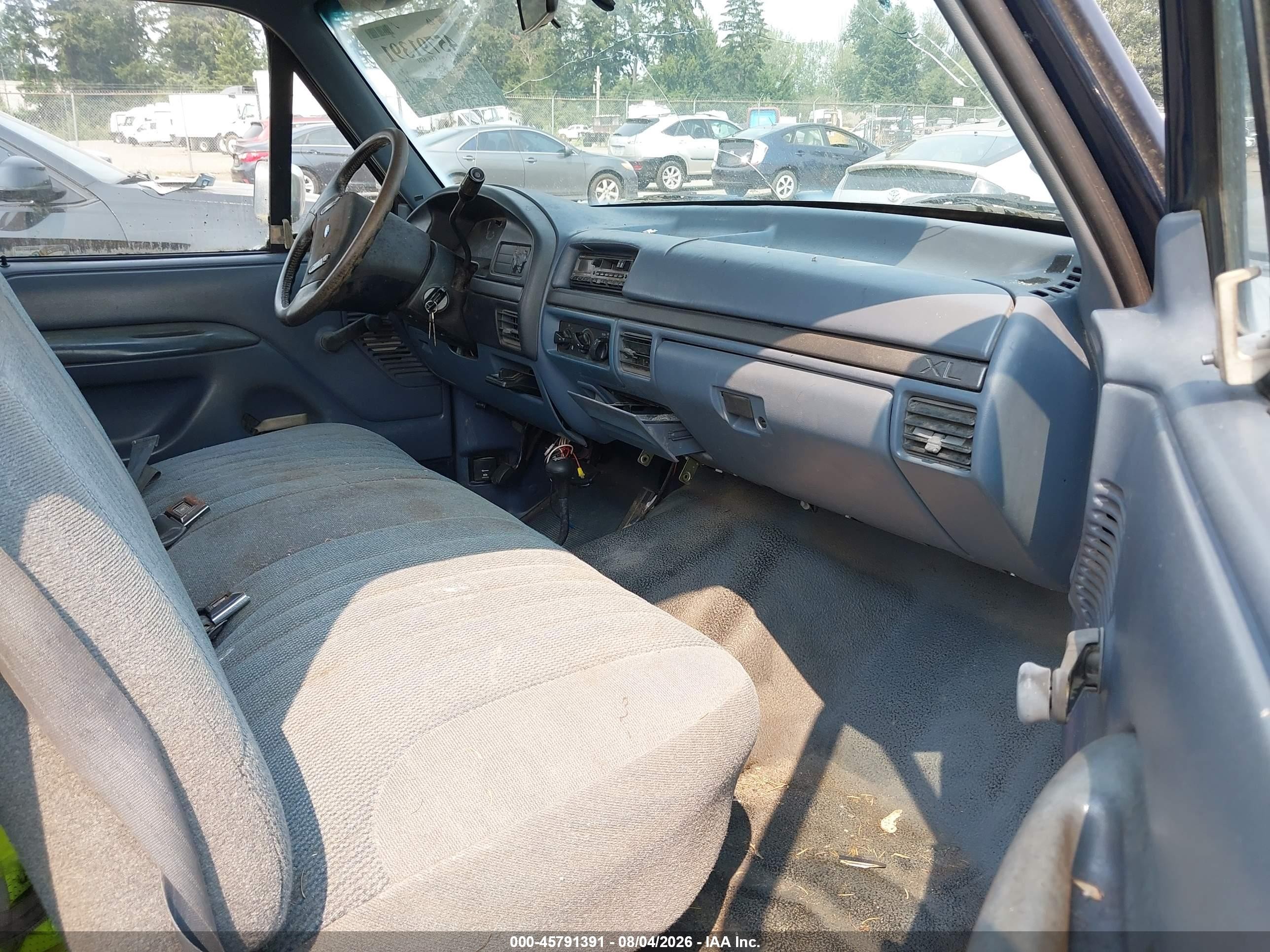 1993 Ford F150   Dark Blue vin: 1FTEF14Y8PLA02078