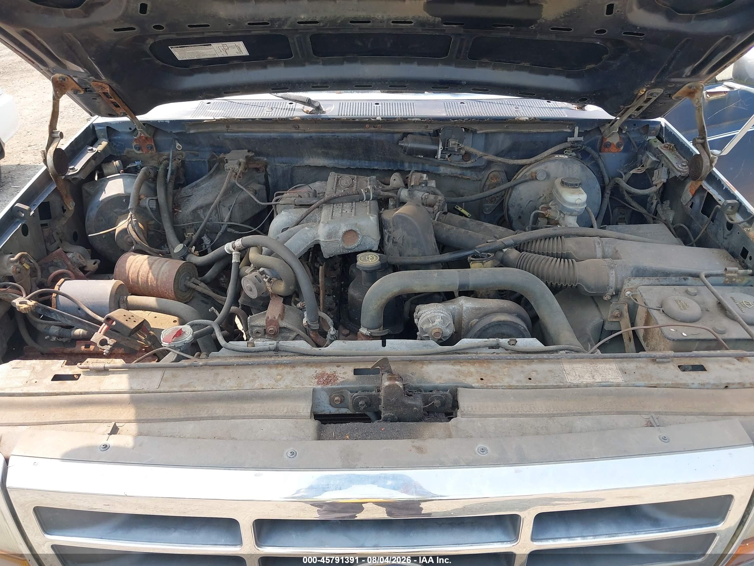 1993 Ford F150   Dark Blue vin: 1FTEF14Y8PLA02078