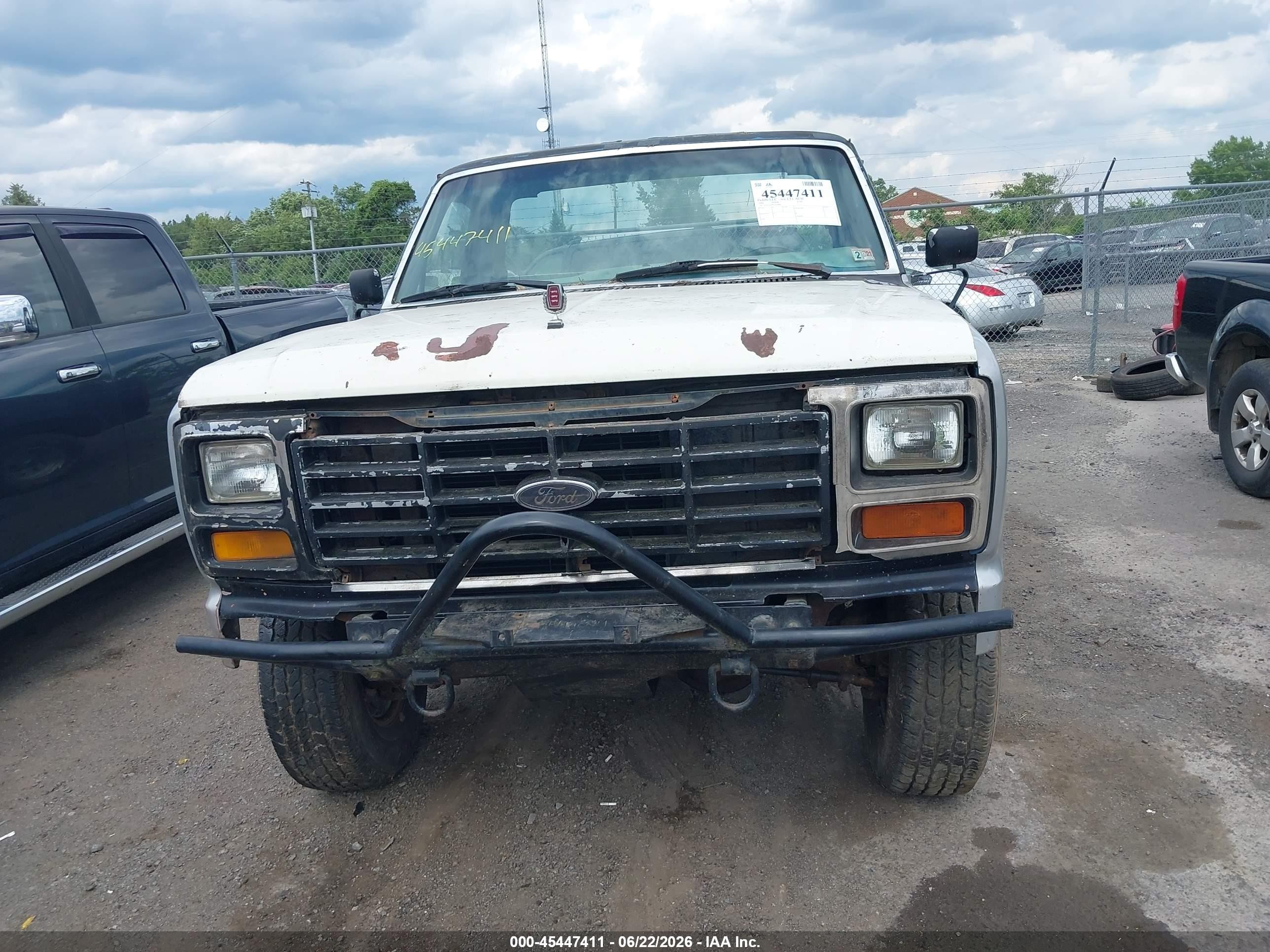 1984 Ford F150   Black vin: 1FTEF14Y9ENA18680