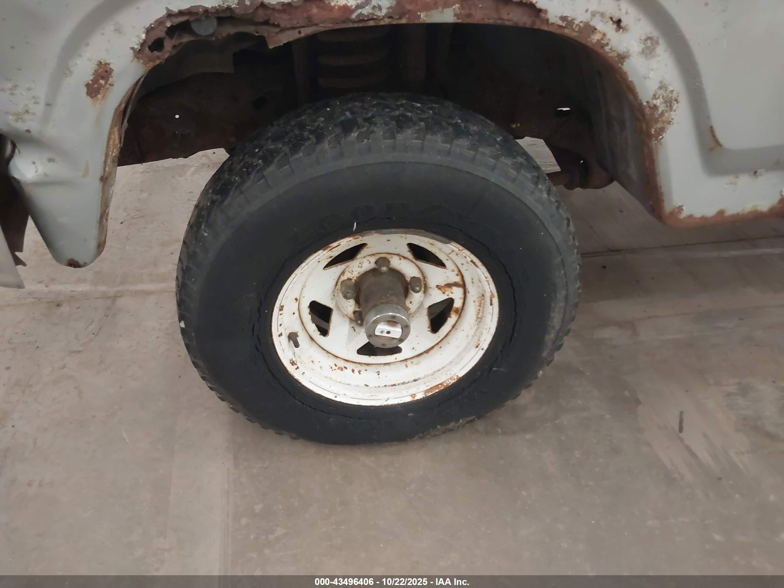 1983 Ford F150   Серый vin: 1FTEF14YXDPA24510
