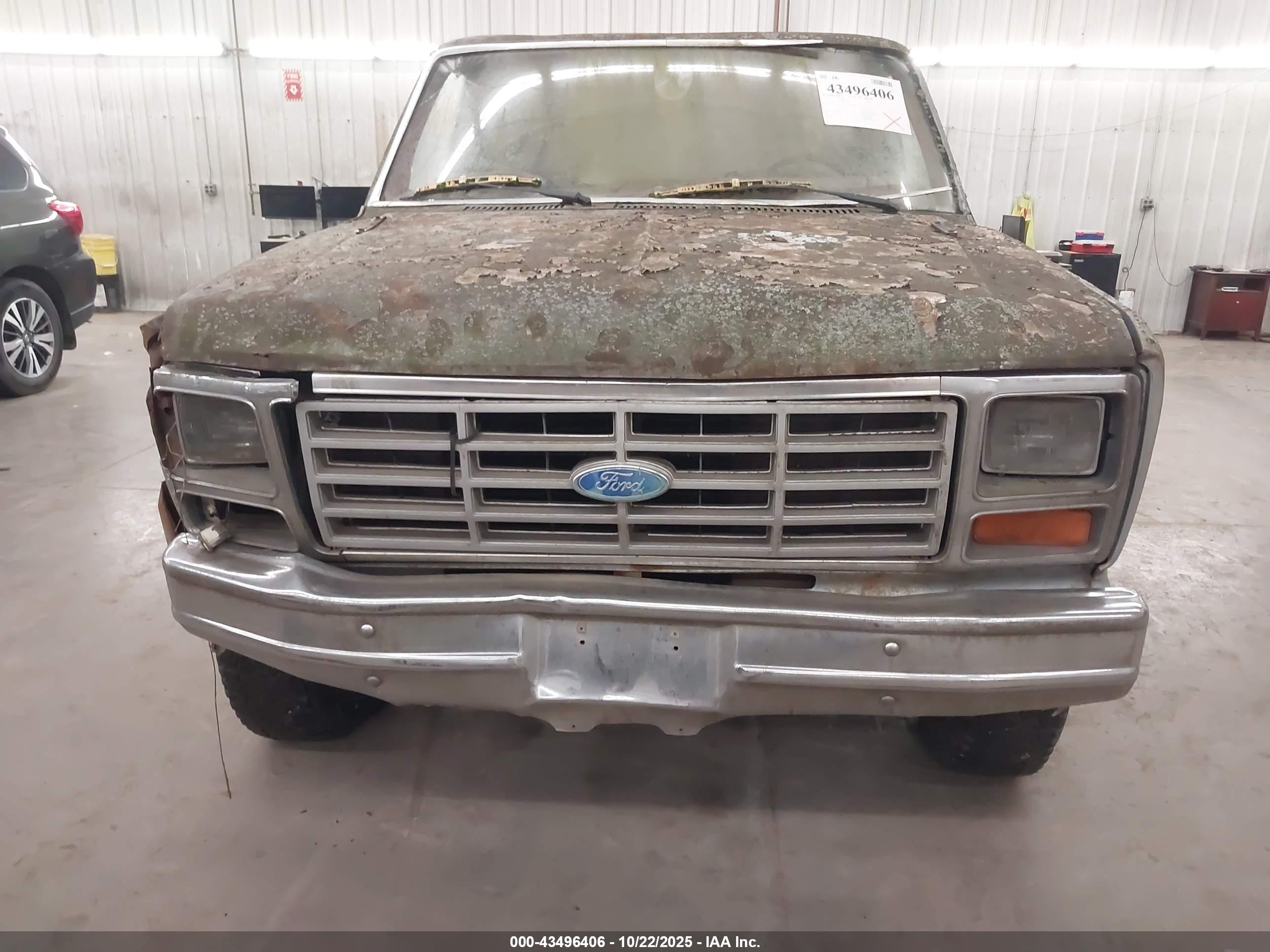 1983 Ford F150   Серый vin: 1FTEF14YXDPA24510