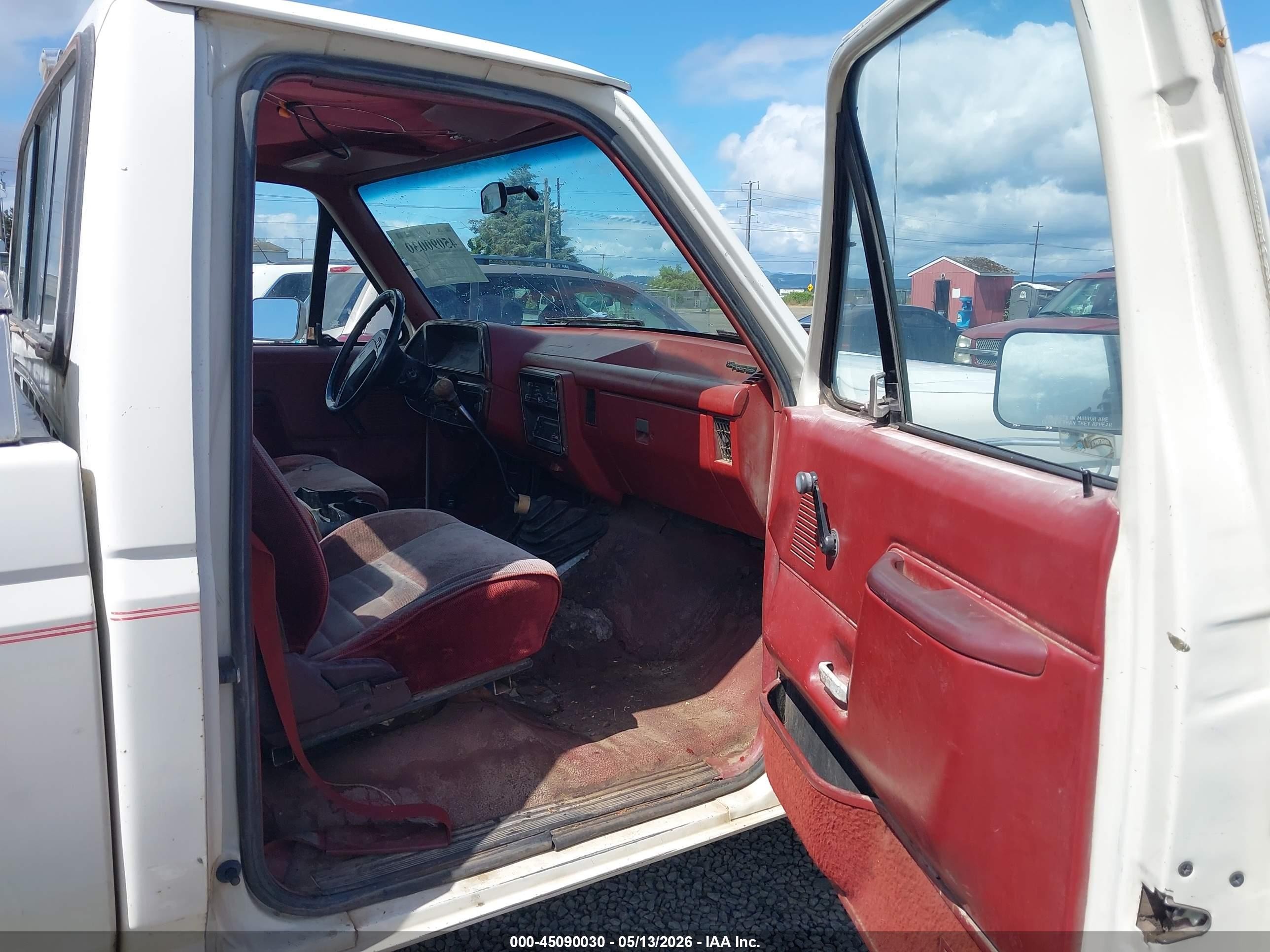 1987 Ford F150   White vin: 1FTEF14YXHLA71548