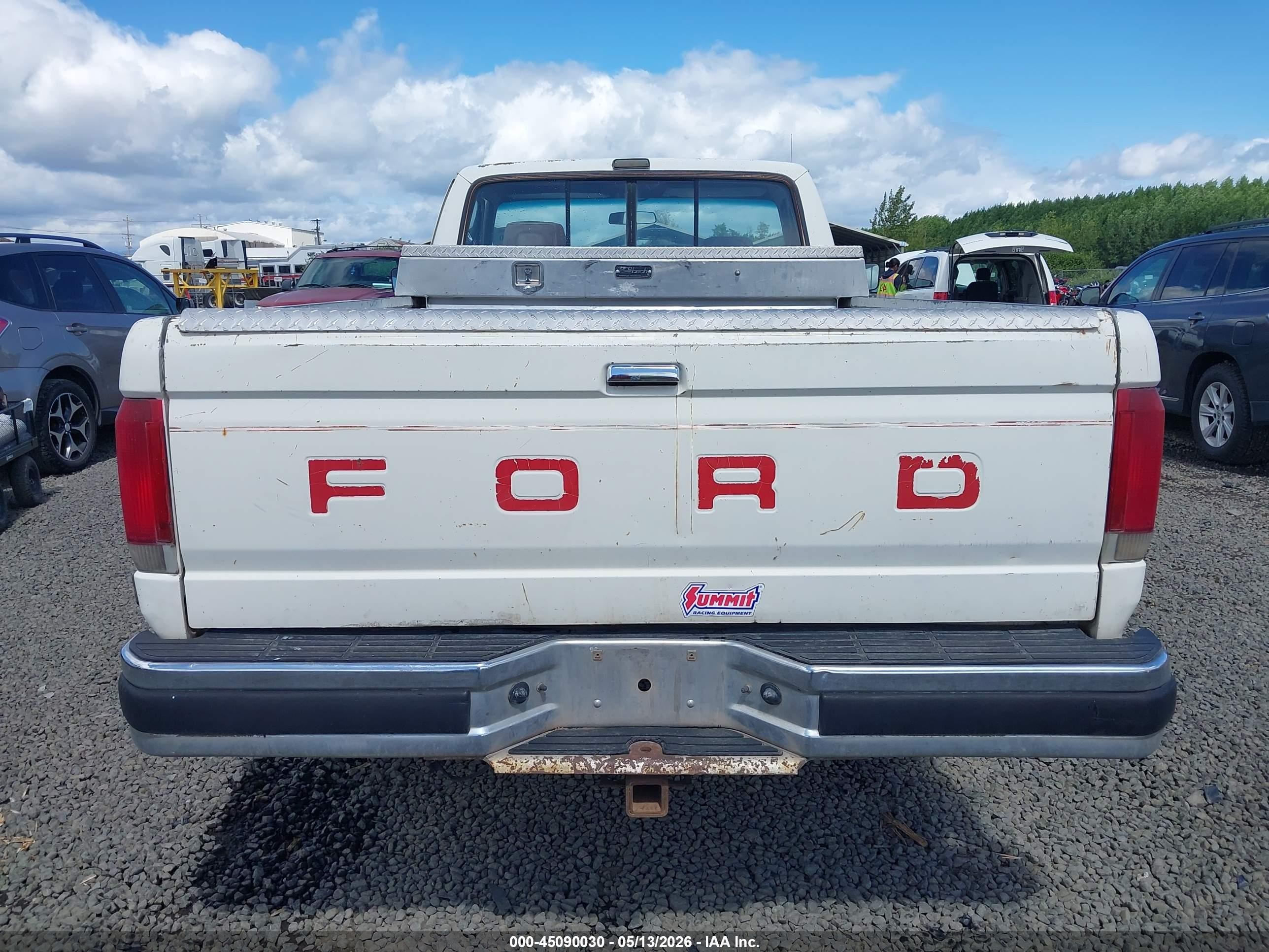 1987 Ford F150   White vin: 1FTEF14YXHLA71548
