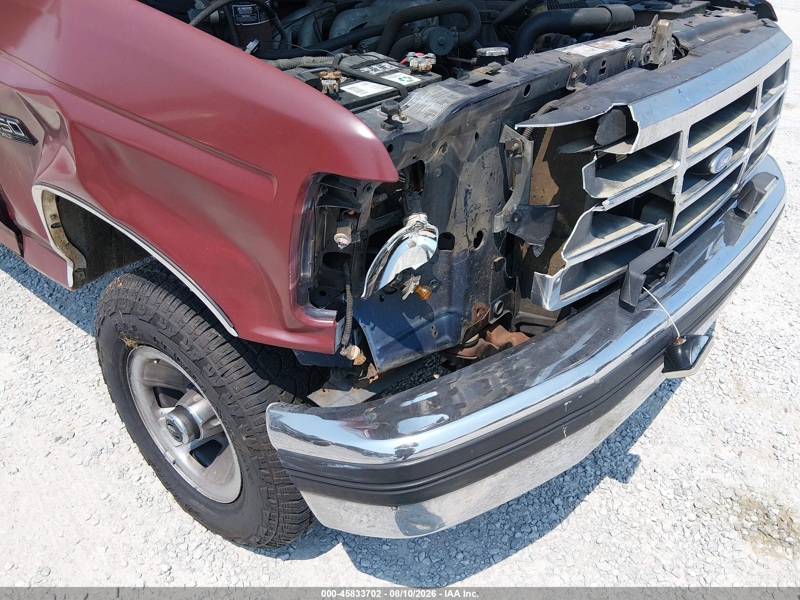 1993 Ford F150   Red vin: 1FTEF14YXPNA69009