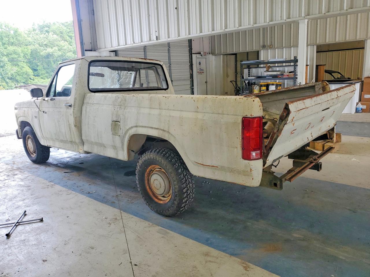 1982 Ford F150 White vin: 1FTEF15E2CNA38383
