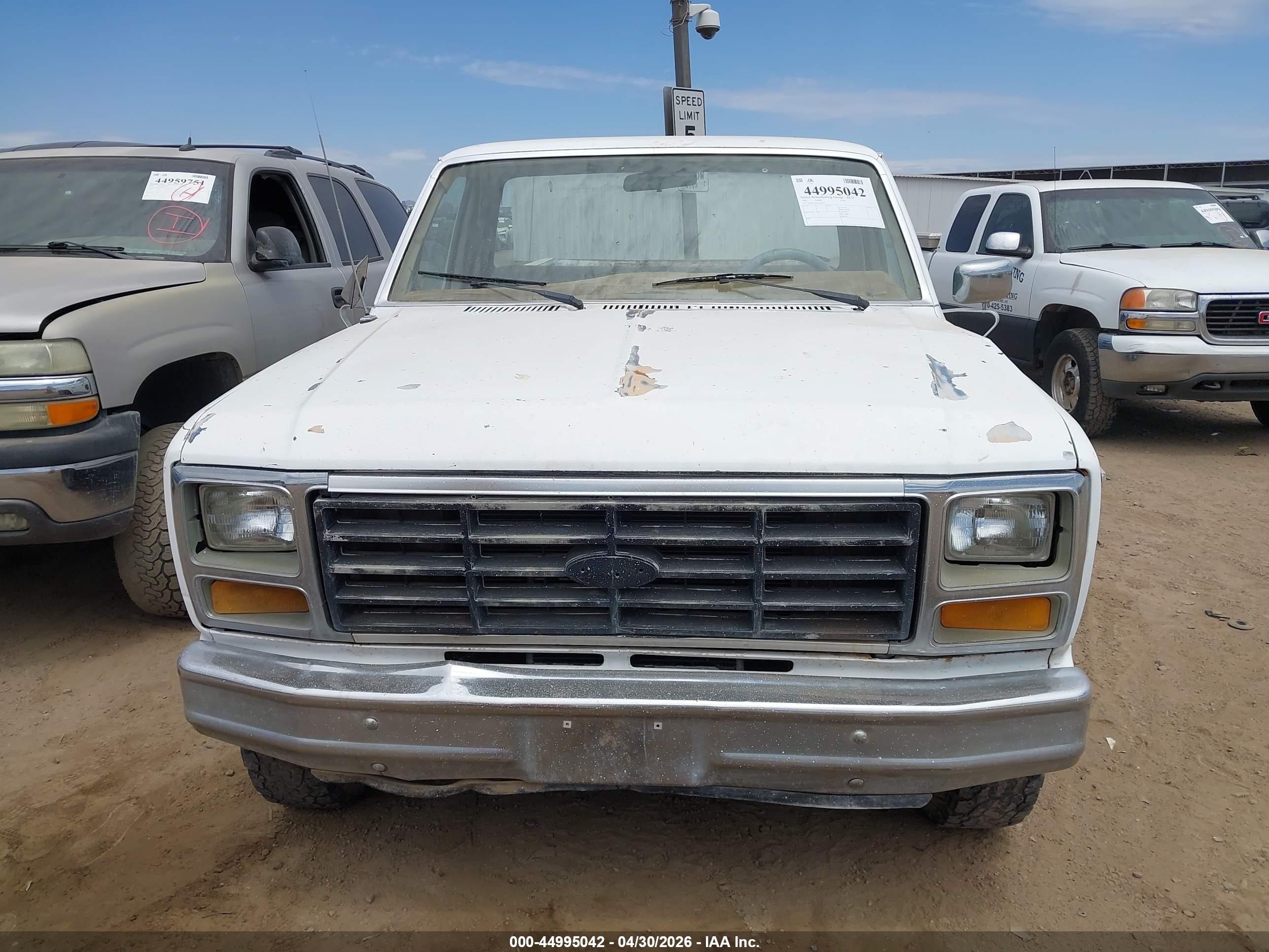 1982 Ford F150   Белый vin: 1FTEF15E8CRA19295