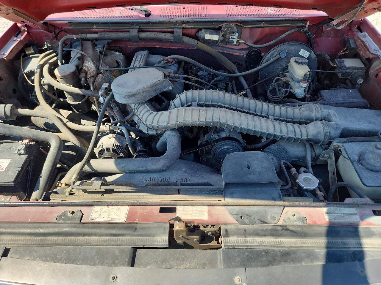 1995 Ford F150 Red vin: 1FTEF15H0SLA80605