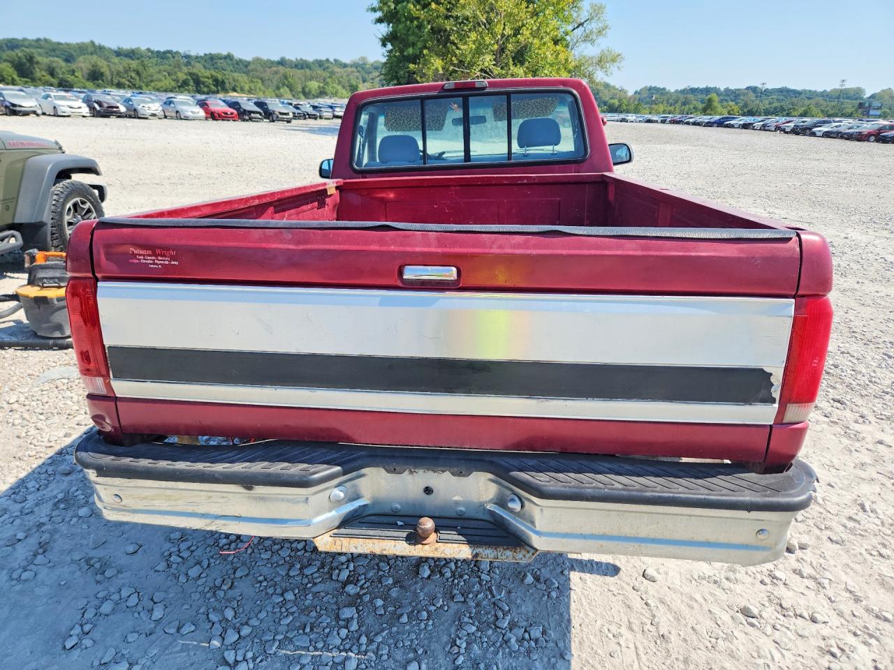 1995 Ford F150 Red vin: 1FTEF15H0SLA80605