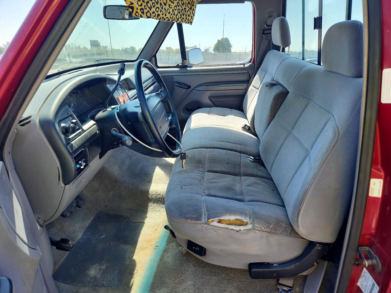 1995 Ford F150 Red vin: 1FTEF15H0SLA80605