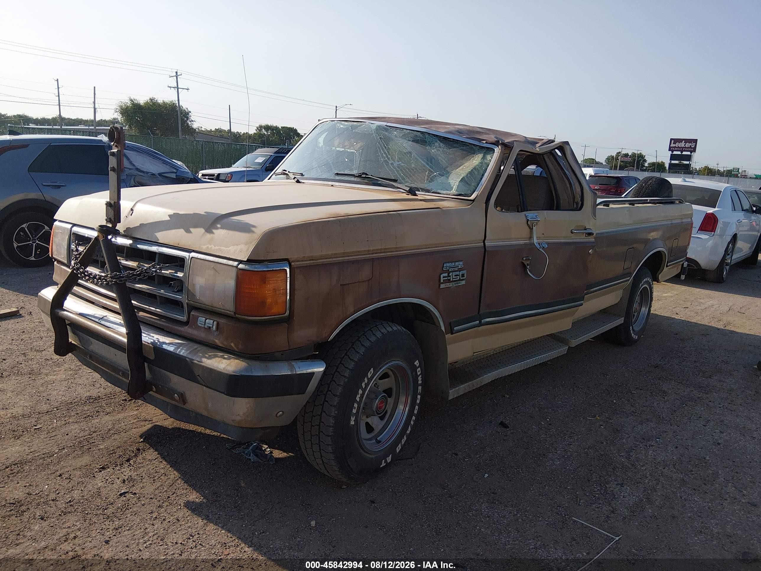 1989 Ford F150   Brown vin: 1FTEF15H3KKA51332