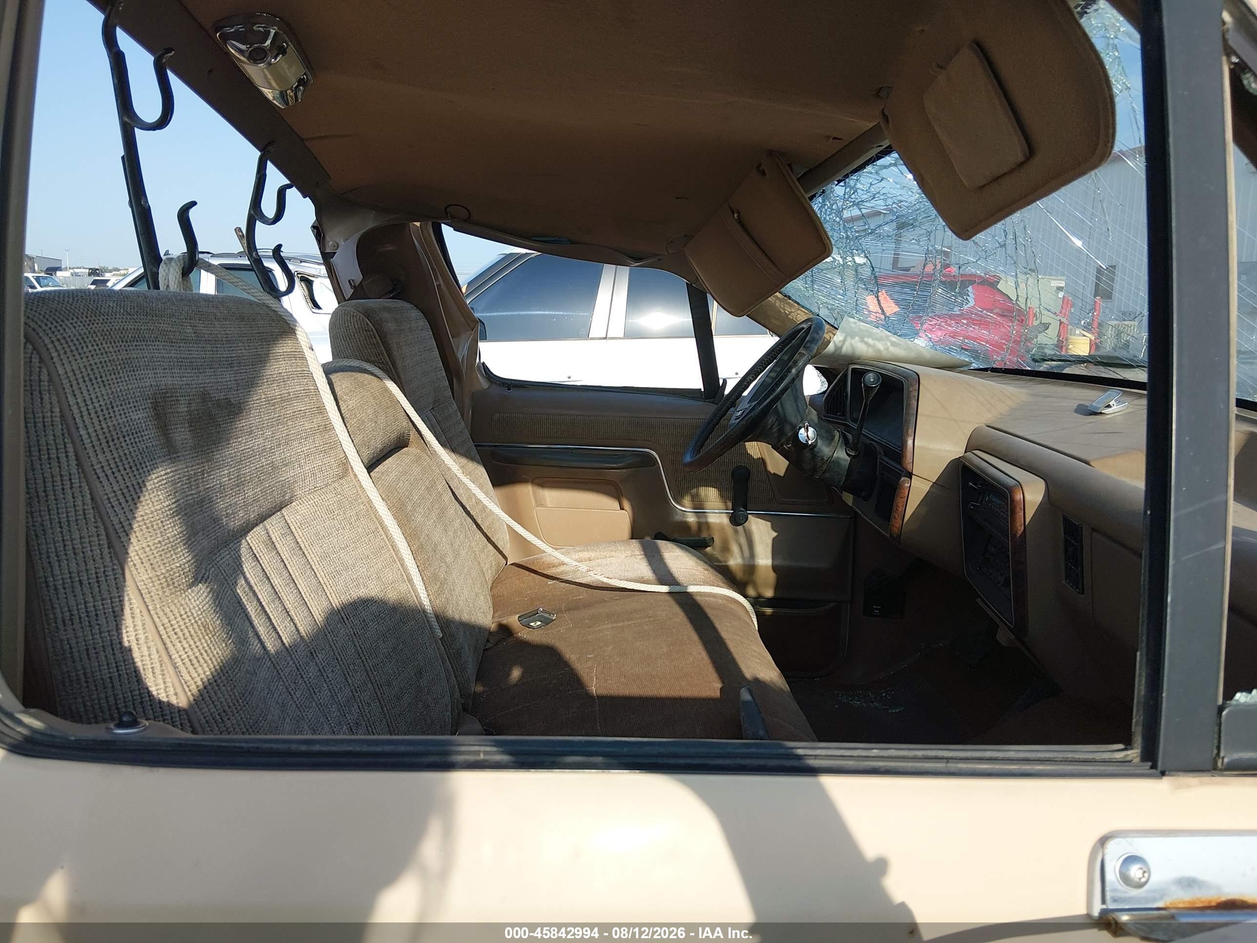 1989 Ford F150   Brown vin: 1FTEF15H3KKA51332