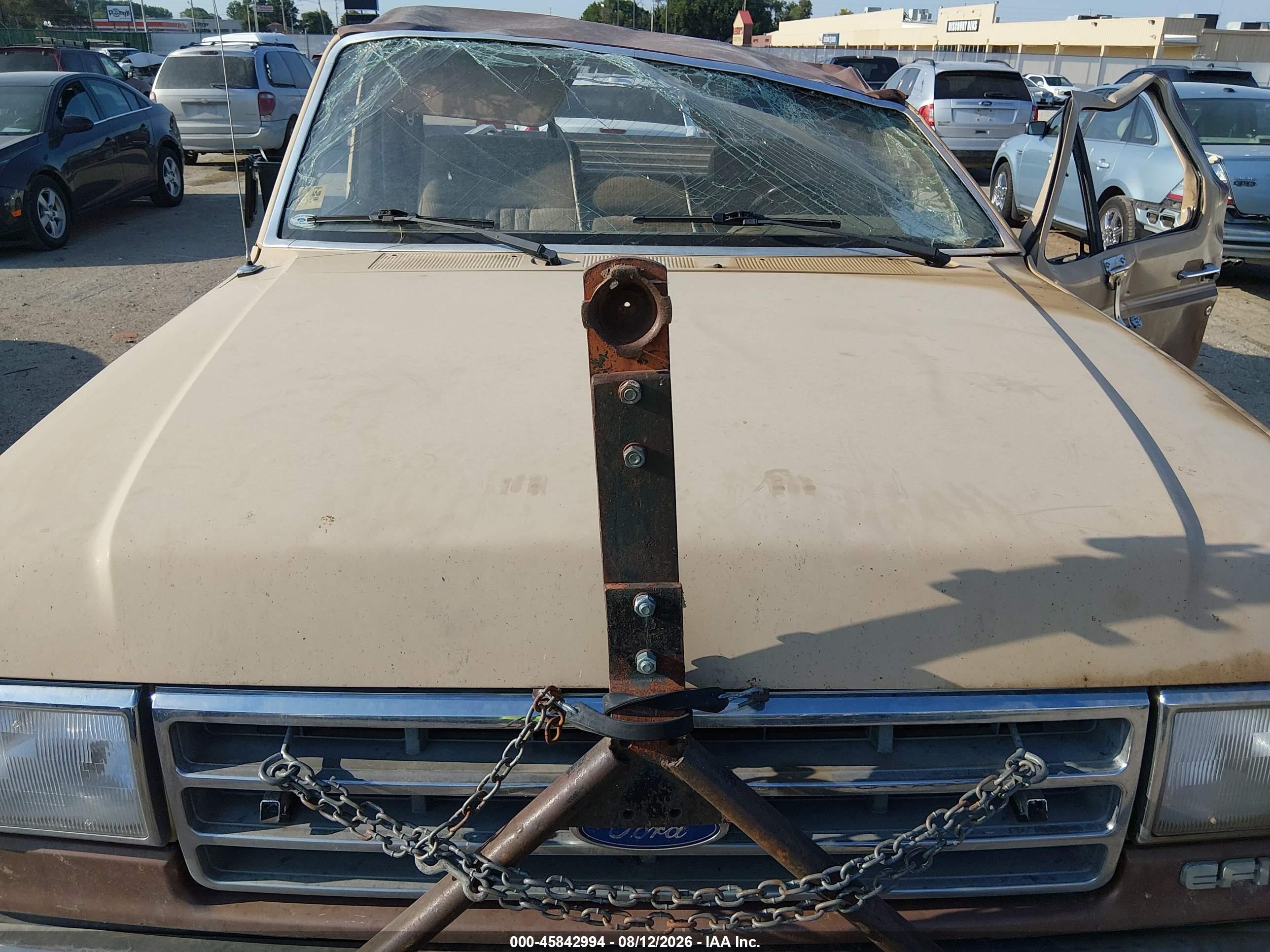 1989 Ford F150   Brown vin: 1FTEF15H3KKA51332