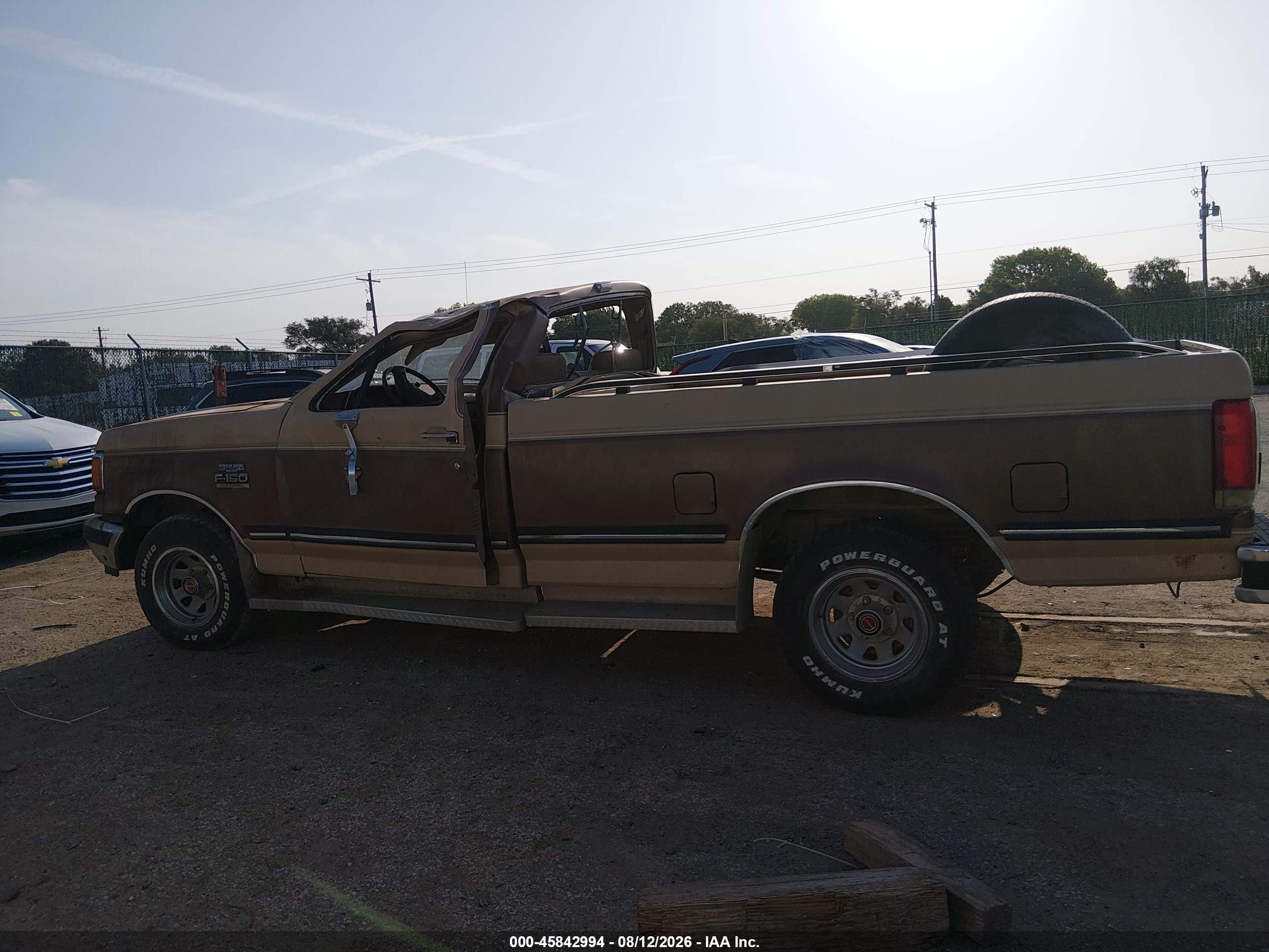 1989 Ford F150   Brown vin: 1FTEF15H3KKA51332