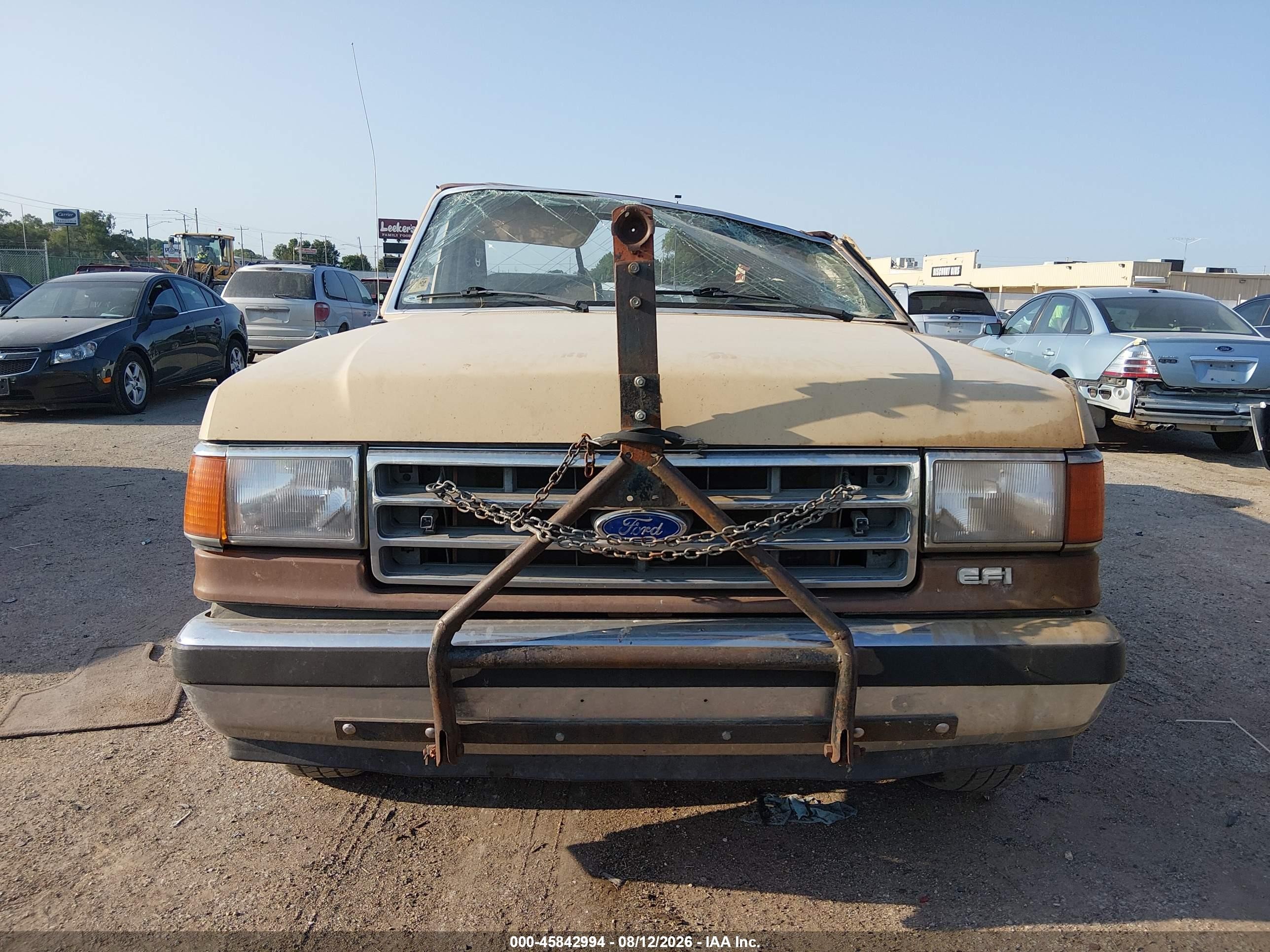 1989 Ford F150   Brown vin: 1FTEF15H3KKA51332