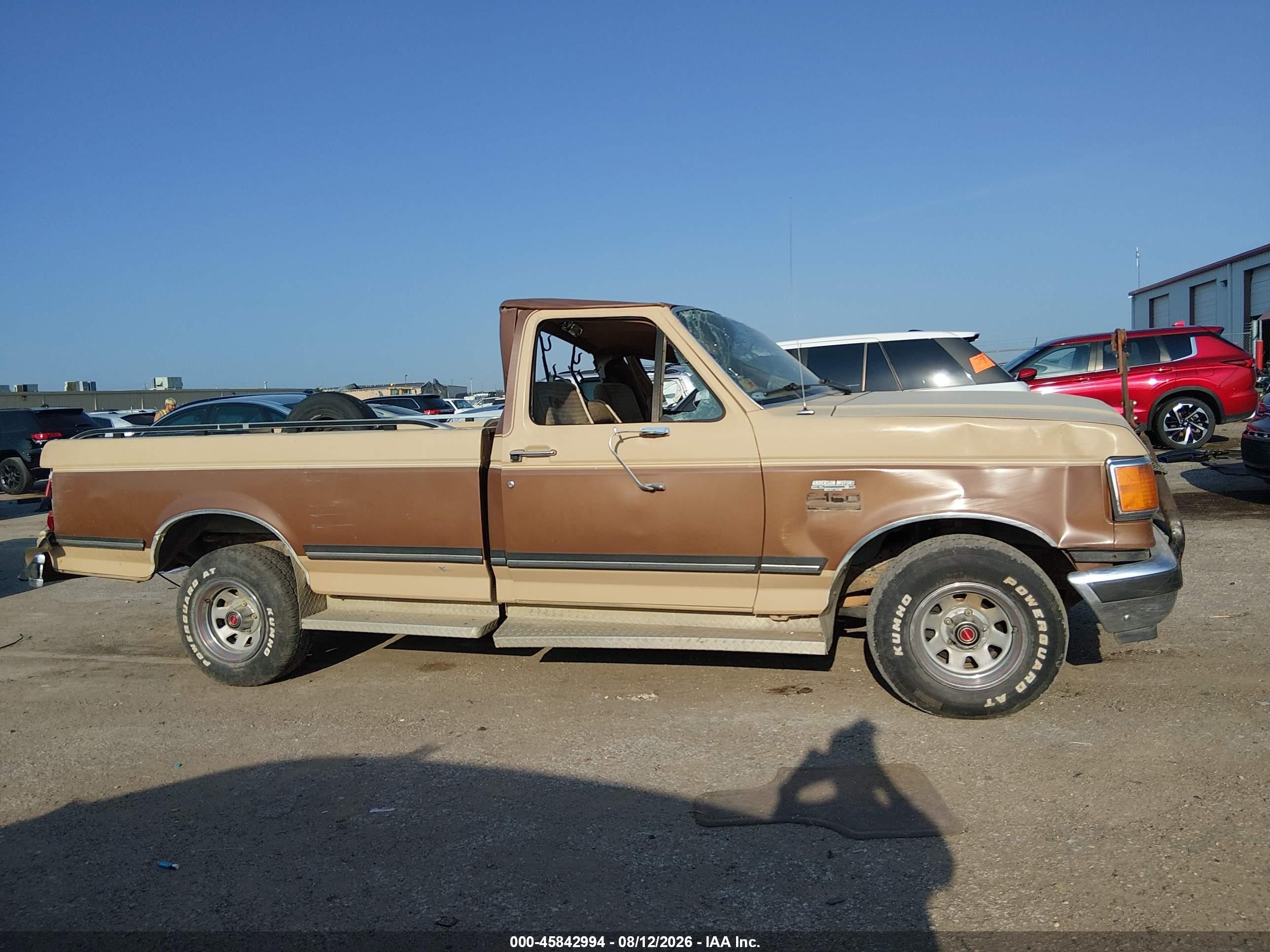 1989 Ford F150   Brown vin: 1FTEF15H3KKA51332
