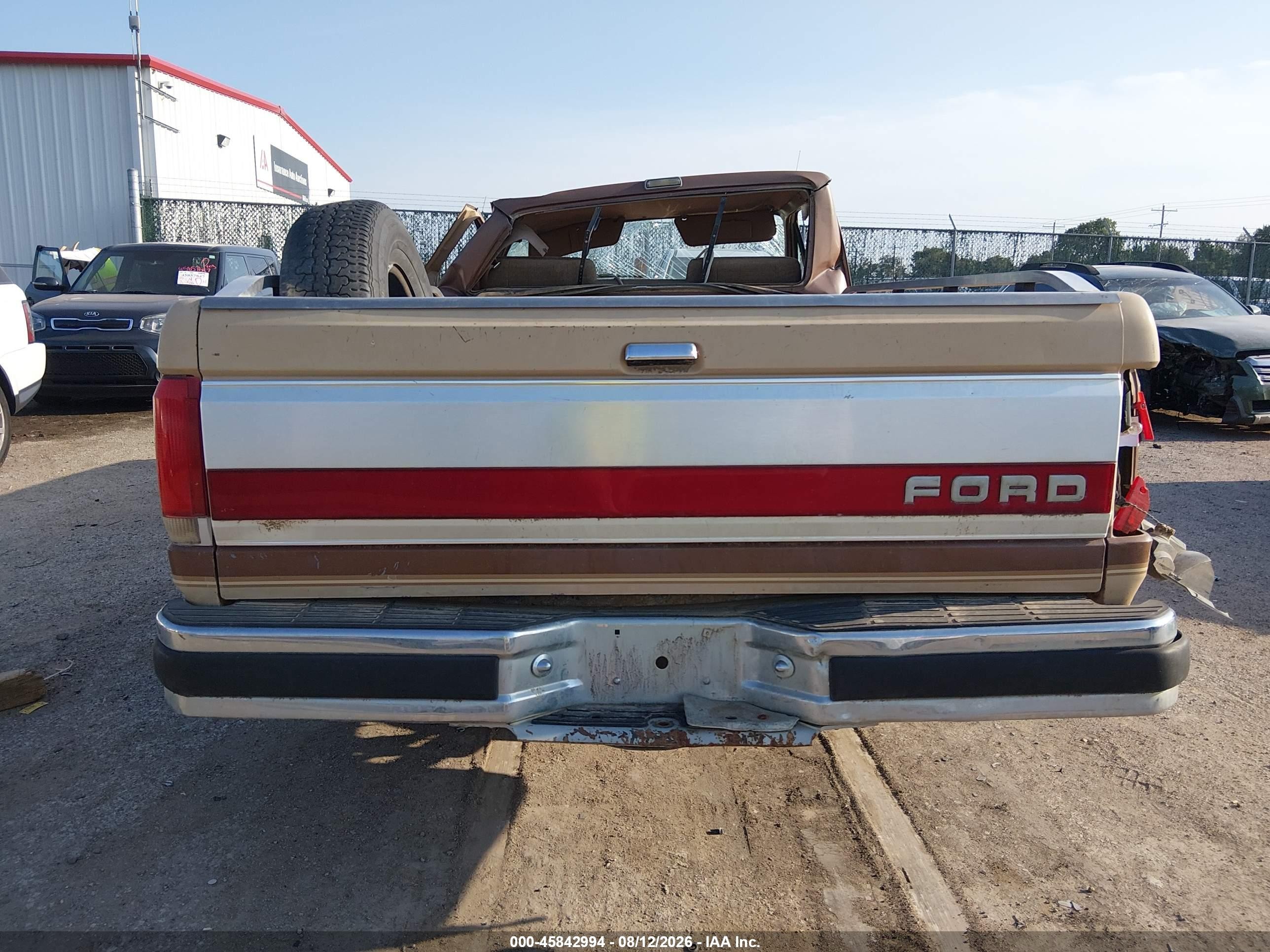 1989 Ford F150   Brown vin: 1FTEF15H3KKA51332