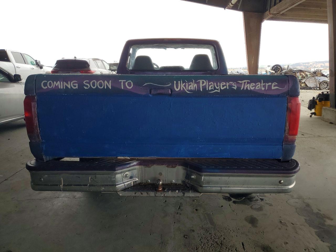 1996 Ford F150 Blue vin: 1FTEF15H4TLA76994