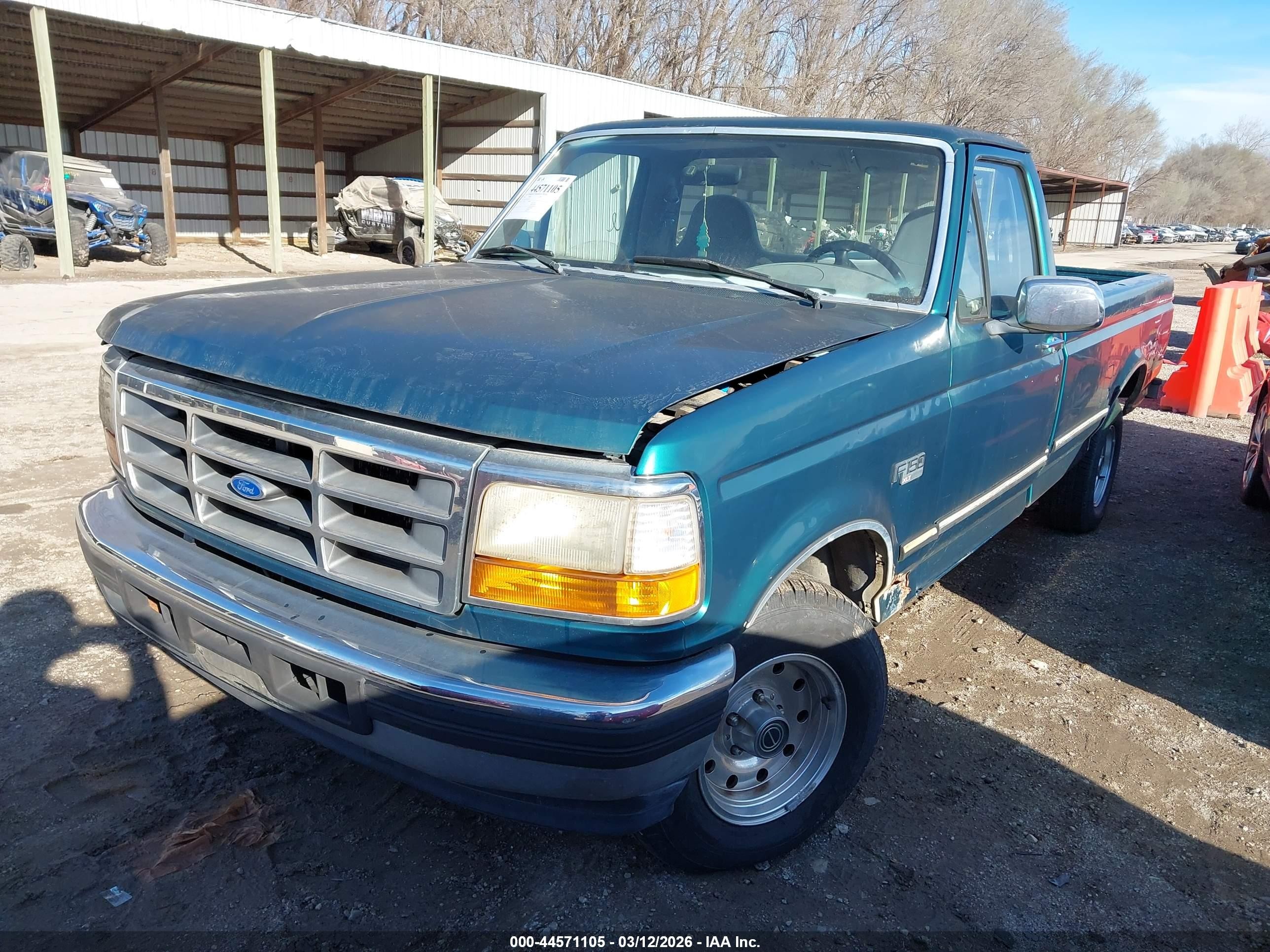1996 Ford F150   Green vin: 1FTEF15H5TNA23872