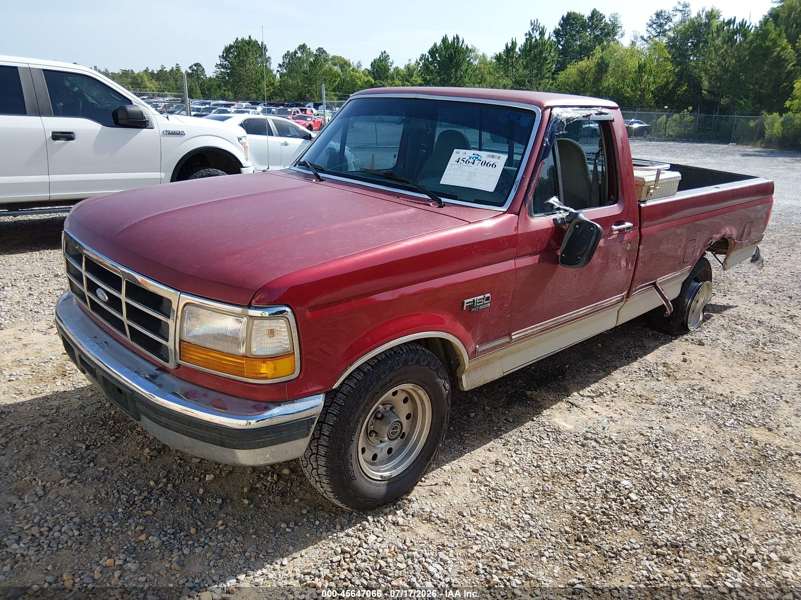 1996 Ford F150   Beige vin: 1FTEF15H7TLB25542