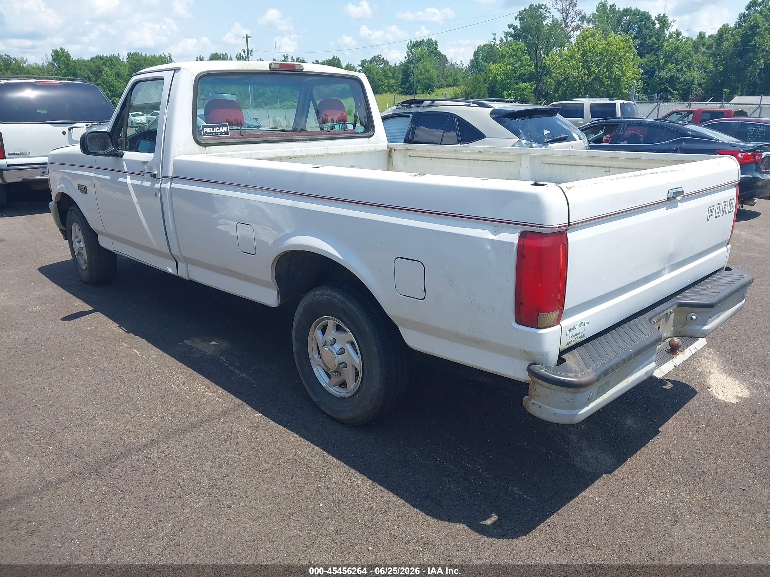 1995 Ford F150   White vin: 1FTEF15H9SNB17574