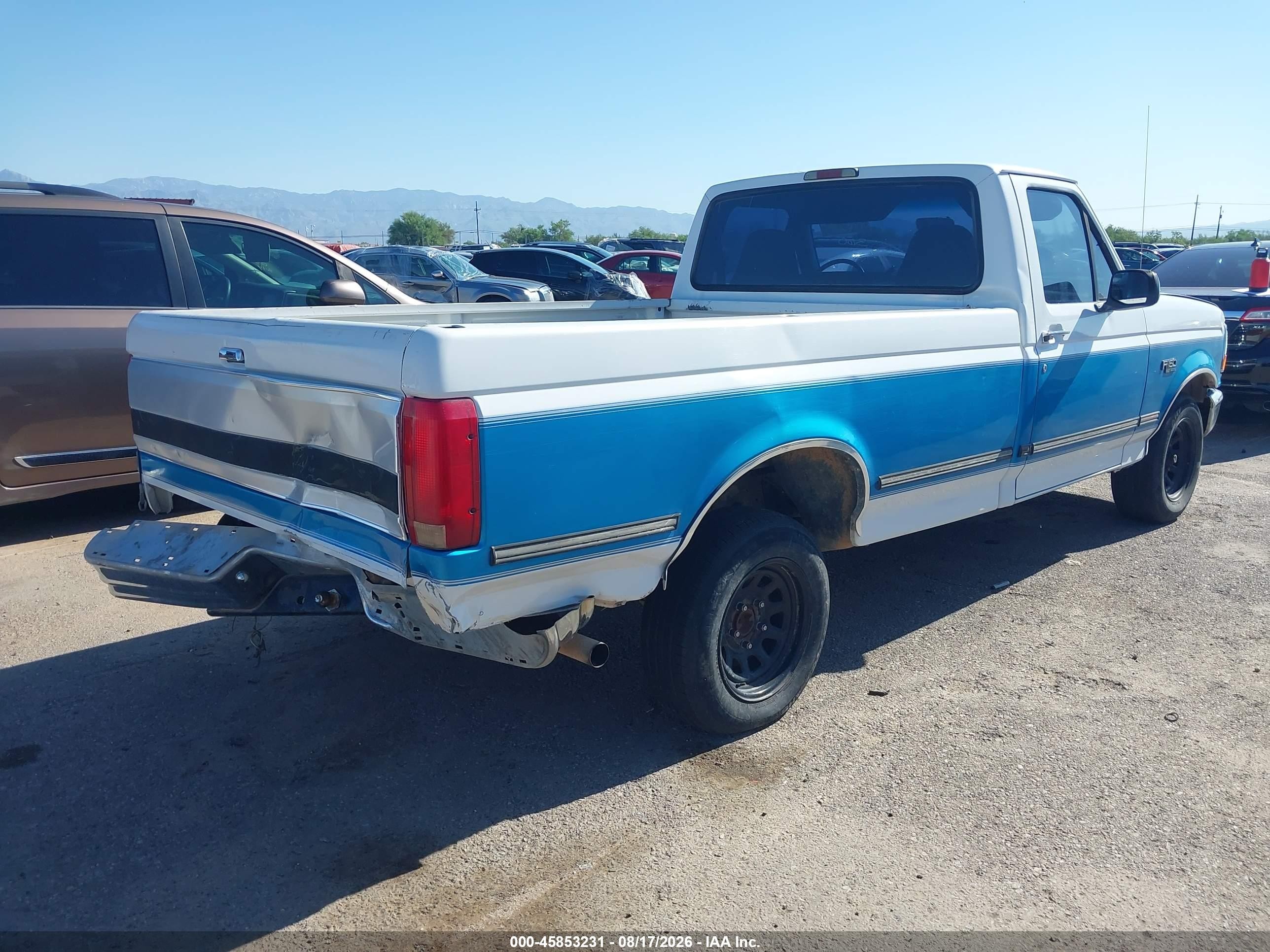 1995 Ford F150   White vin: 1FTEF15N0SLA82117