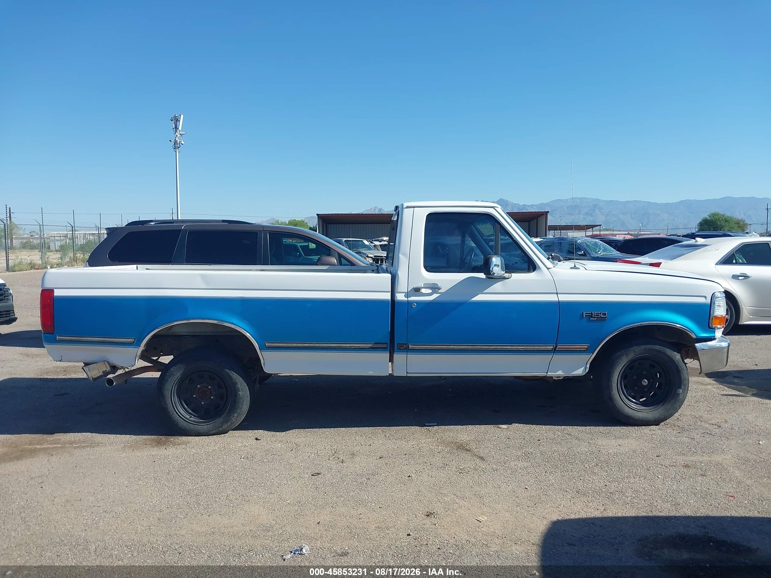 1995 Ford F150   White vin: 1FTEF15N0SLA82117