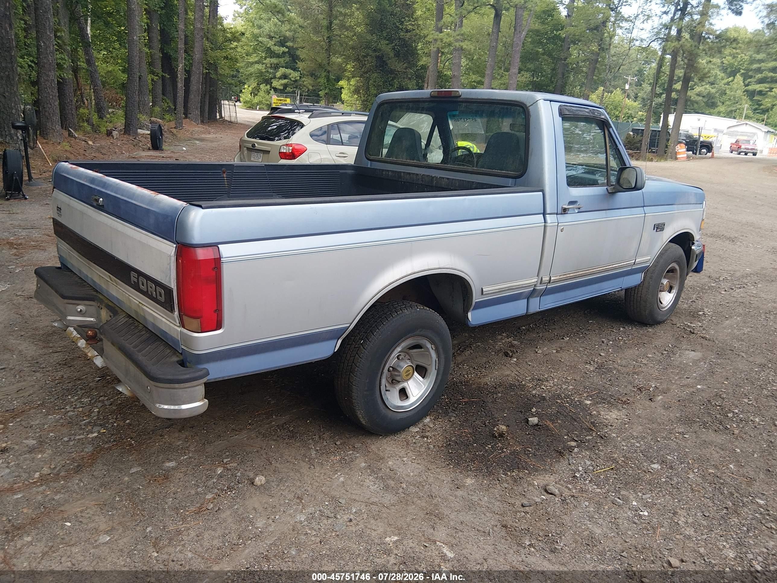 1996 Ford F150   Blue vin: 1FTEF15N0TNA00862
