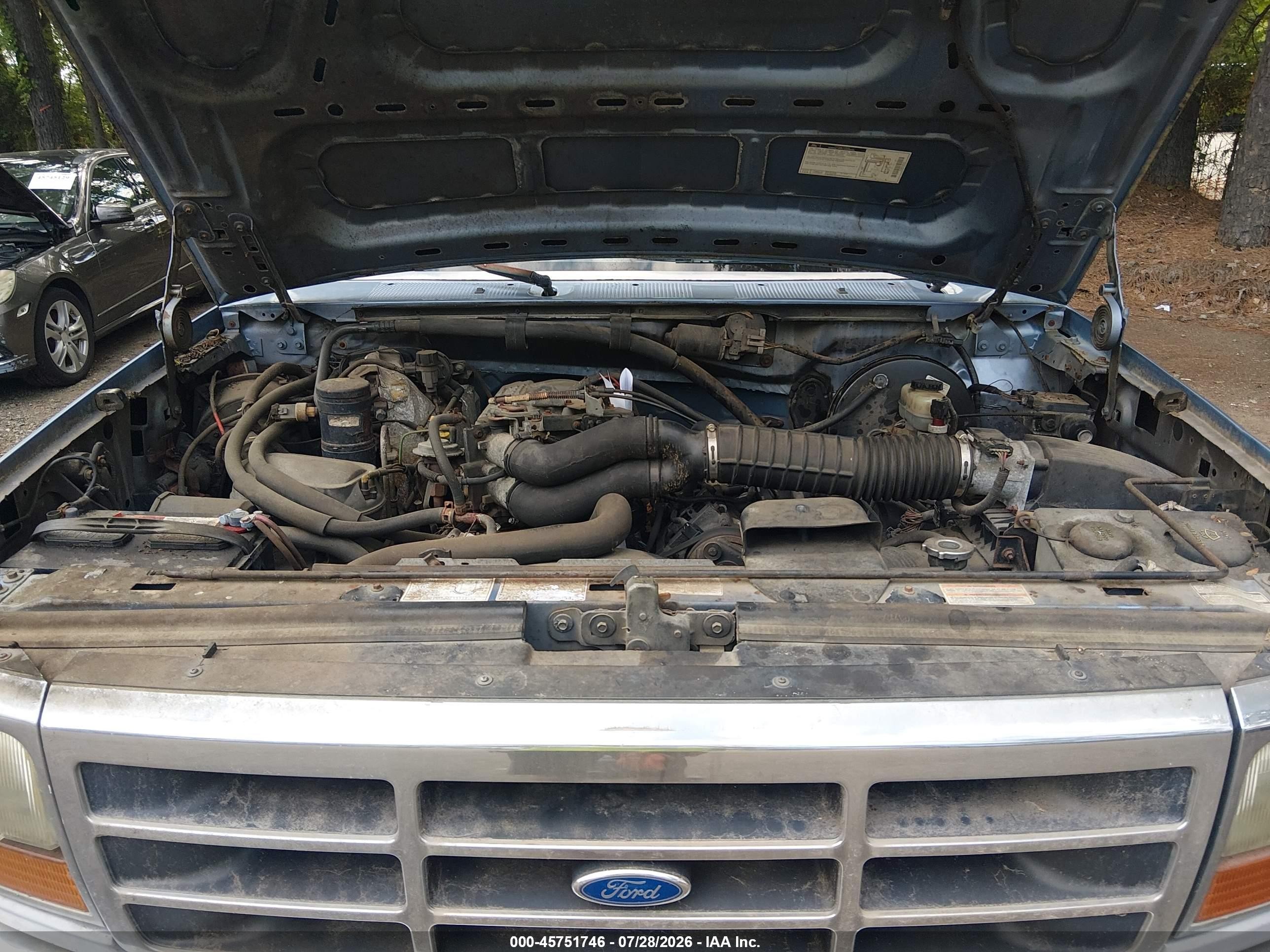 1996 Ford F150   Blue vin: 1FTEF15N0TNA00862