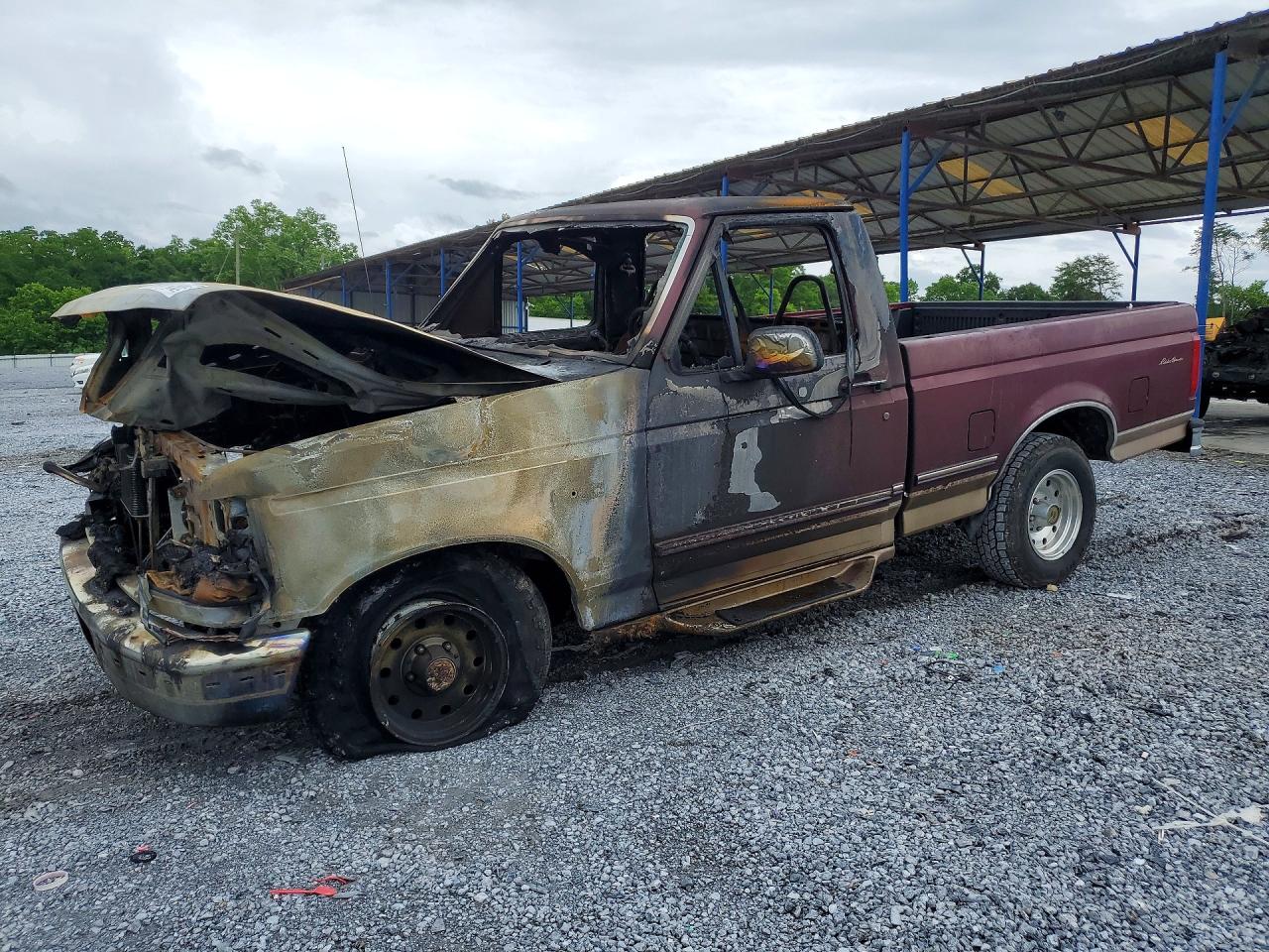 1996 Ford F150 Burgundy vin: 1FTEF15N0TNA17208